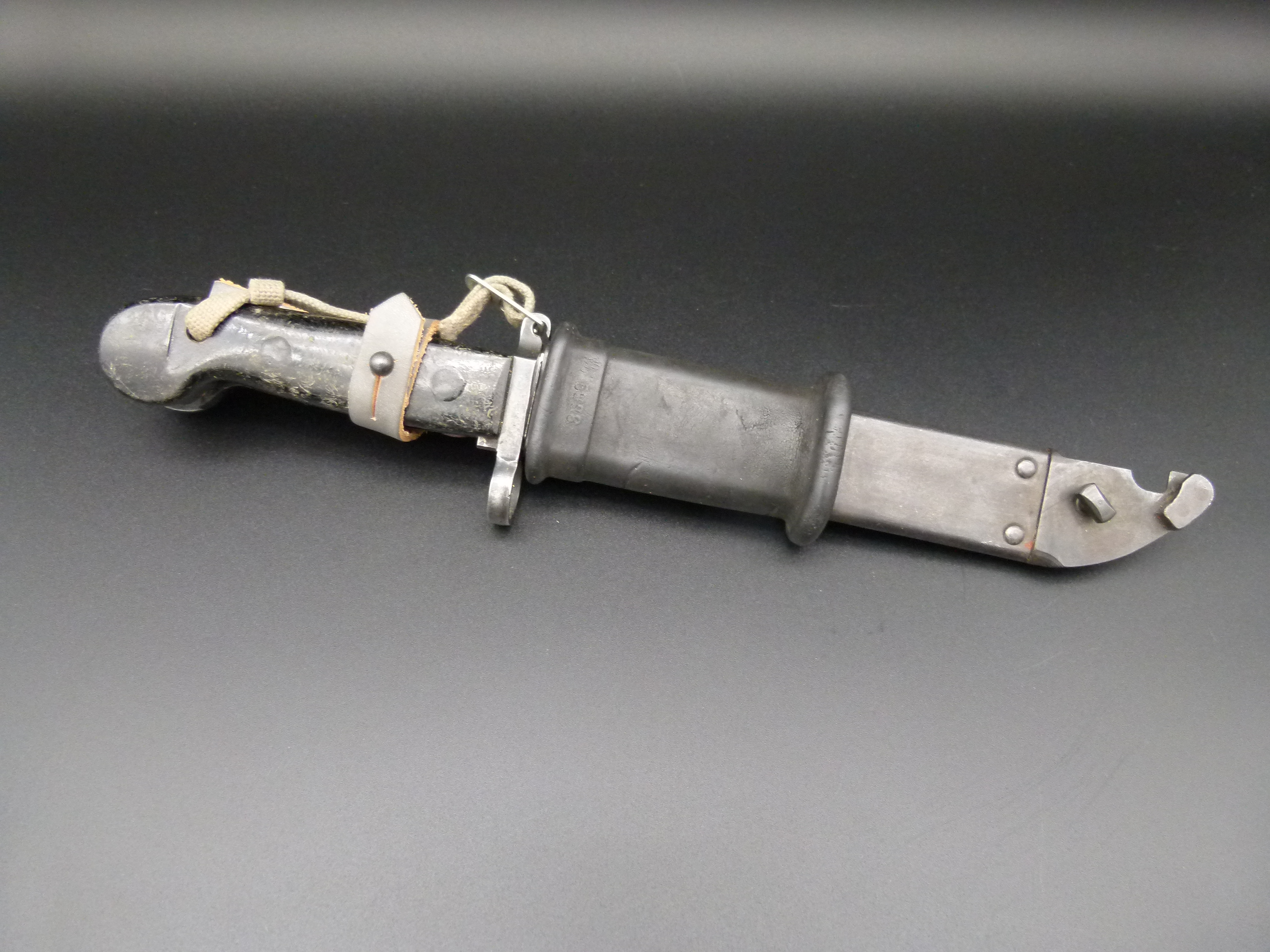 AK47 Bajonett NVA getragen aus Nachlass