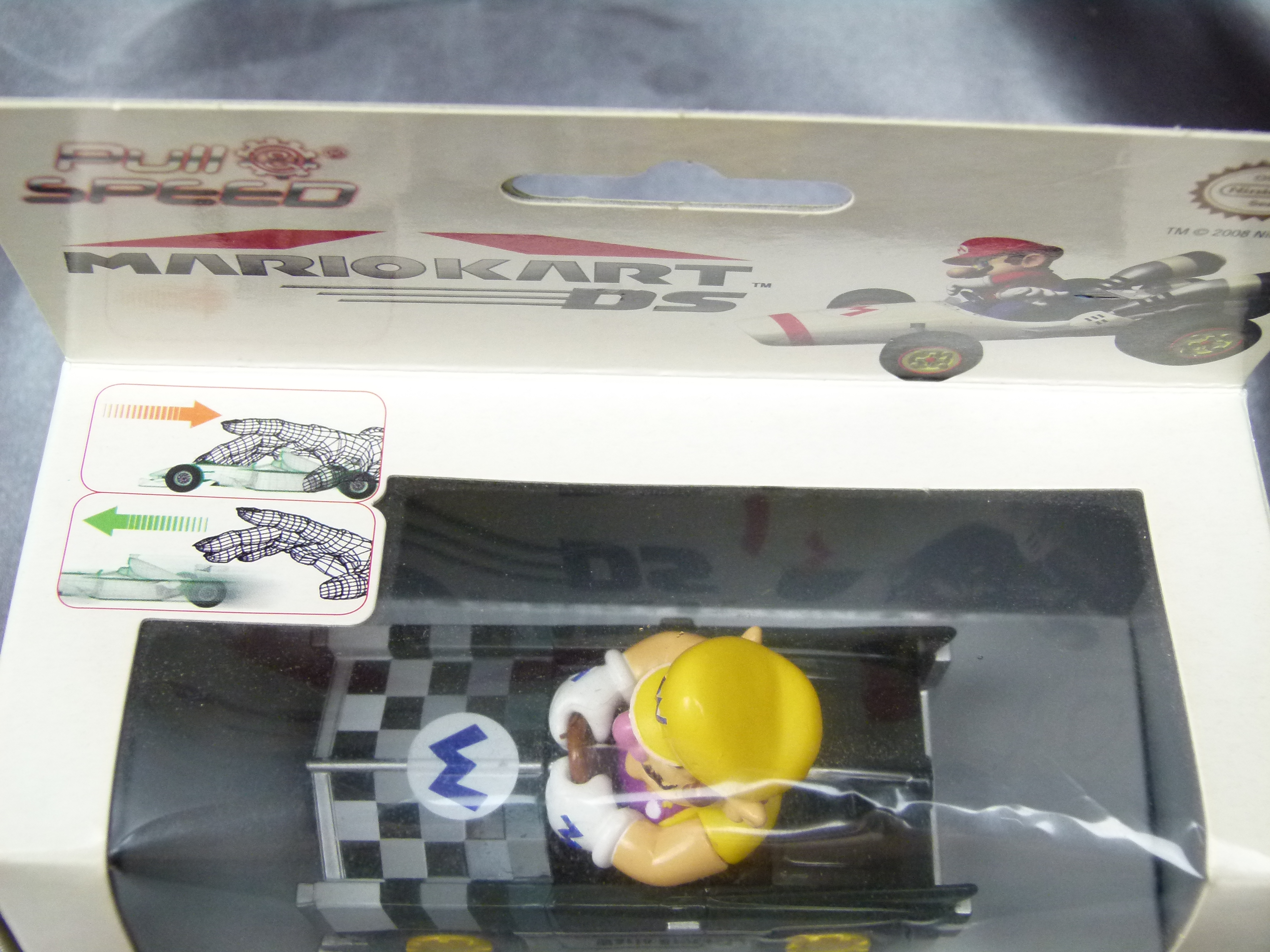 17302 Pull and Speed Mario Kart DS Wario Brute