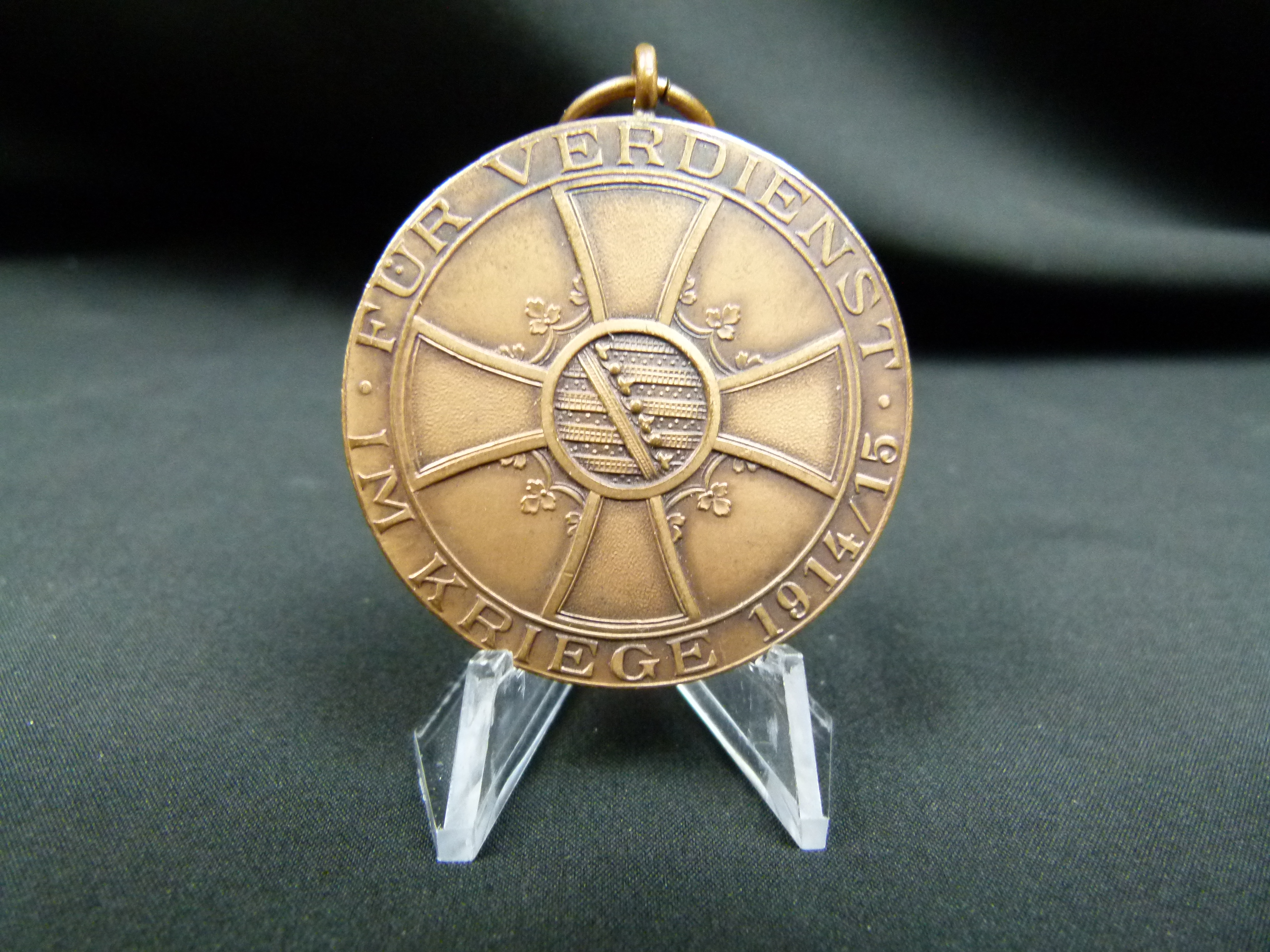 Medaille fuer Verdienst im Kriege 1915 in Bronze 