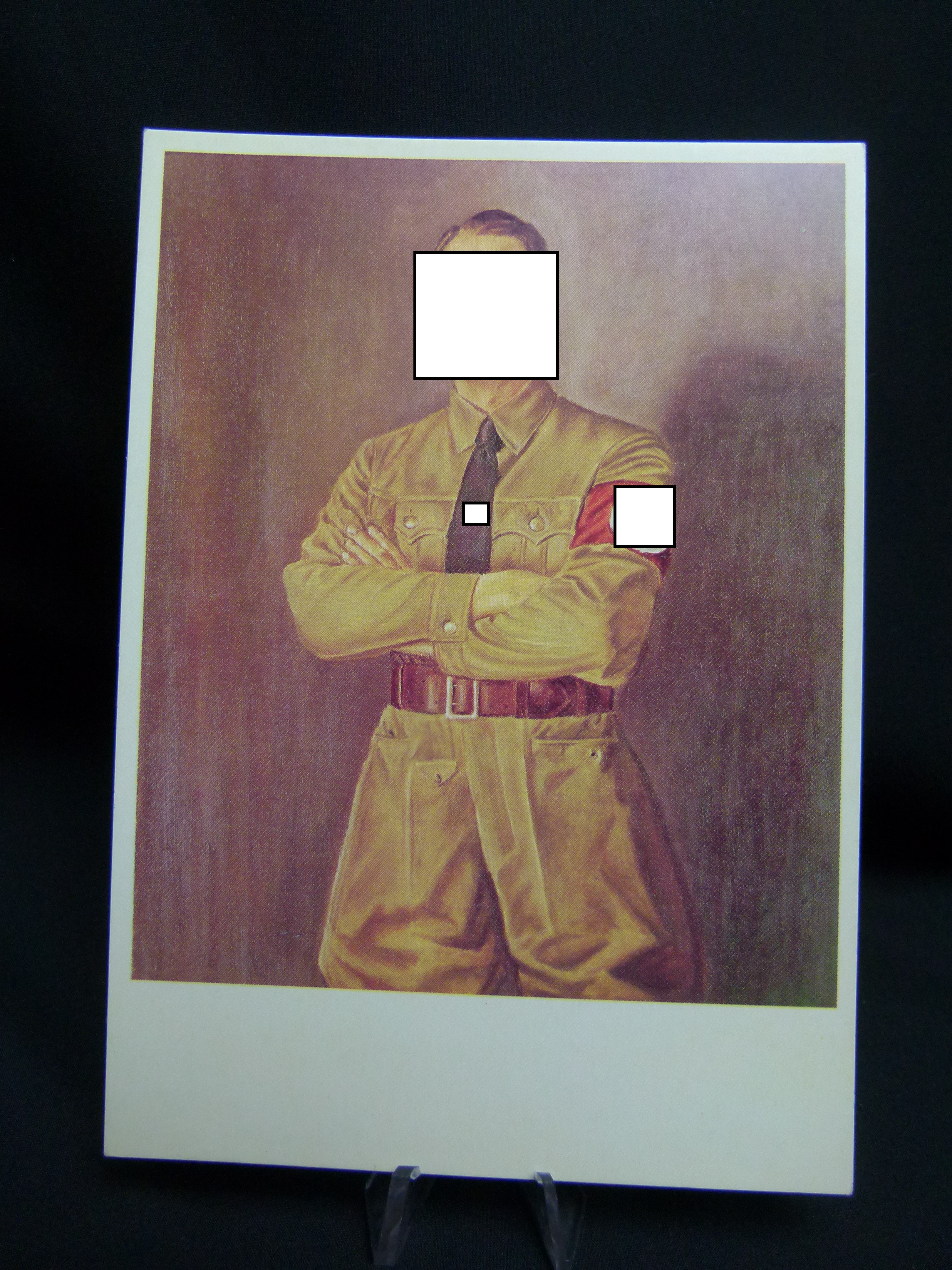 Propagandakarte Rudolf Hess seltene Variante 