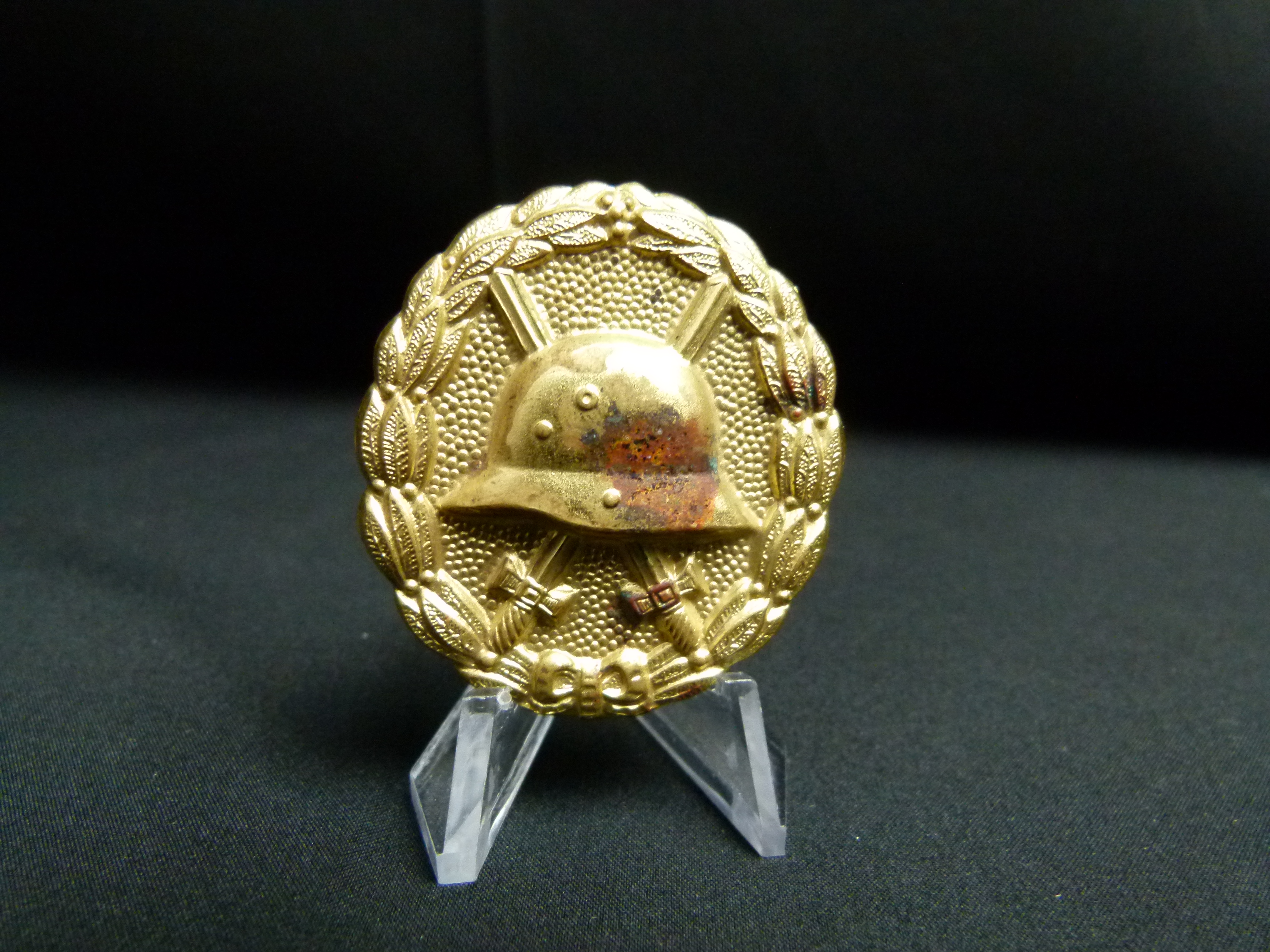 Verwundetenabzeichen in gold 1914 WK1