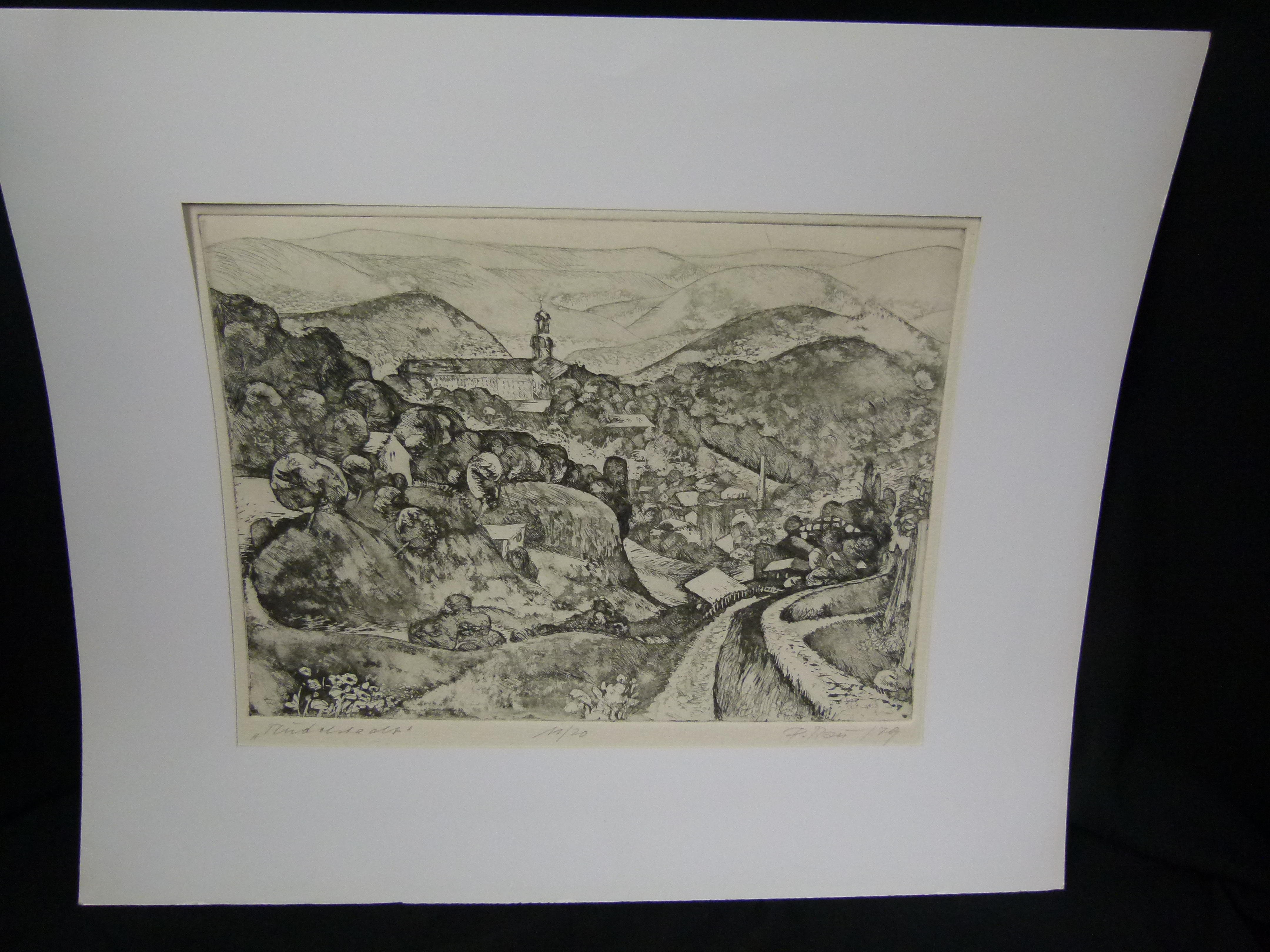 Paul Rau Kunstwerk 1979 Rudolstadt limit. 11 von 20 