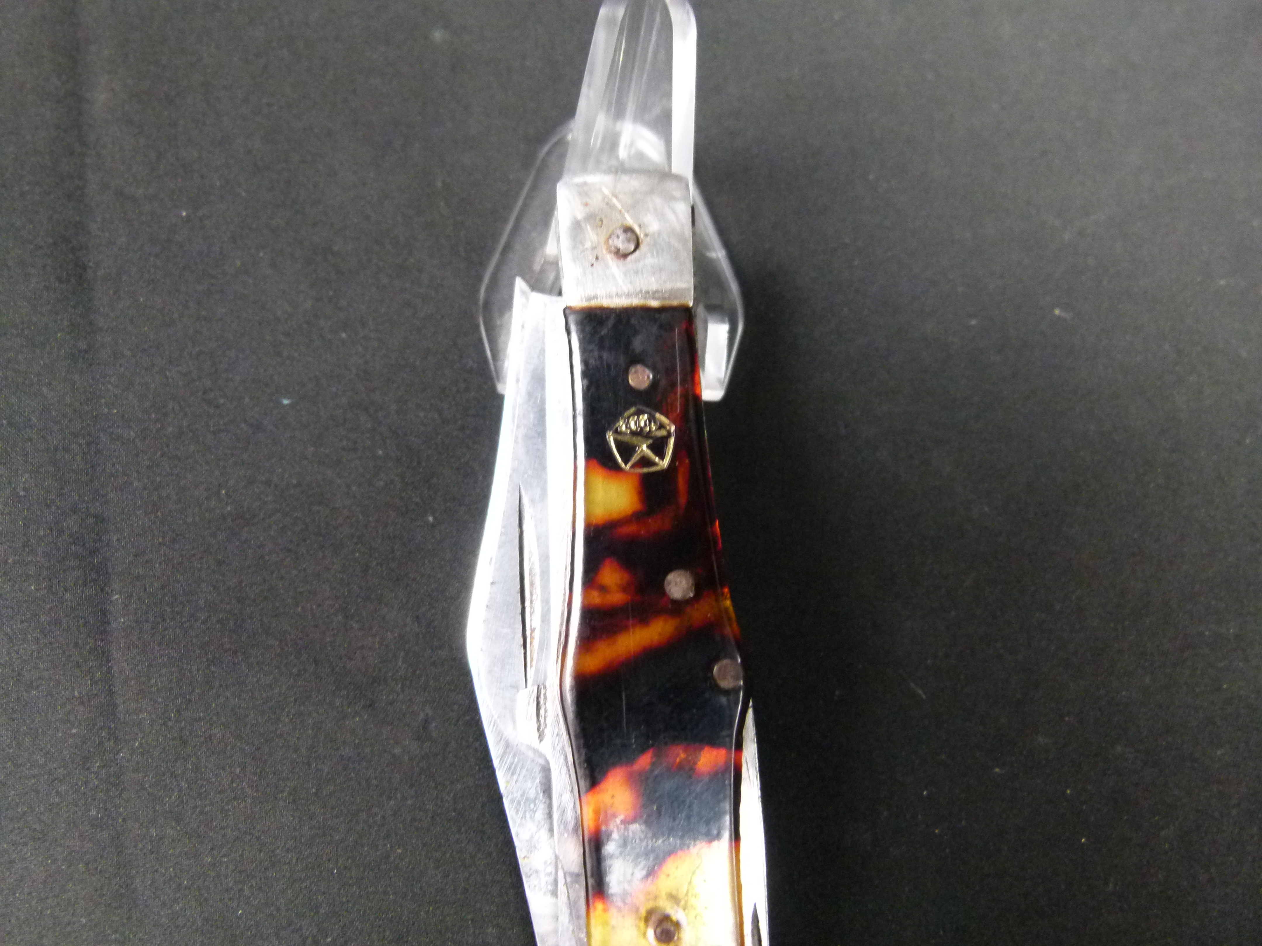 Russisches Taschenmesser Militaer mit Bakelitgriff