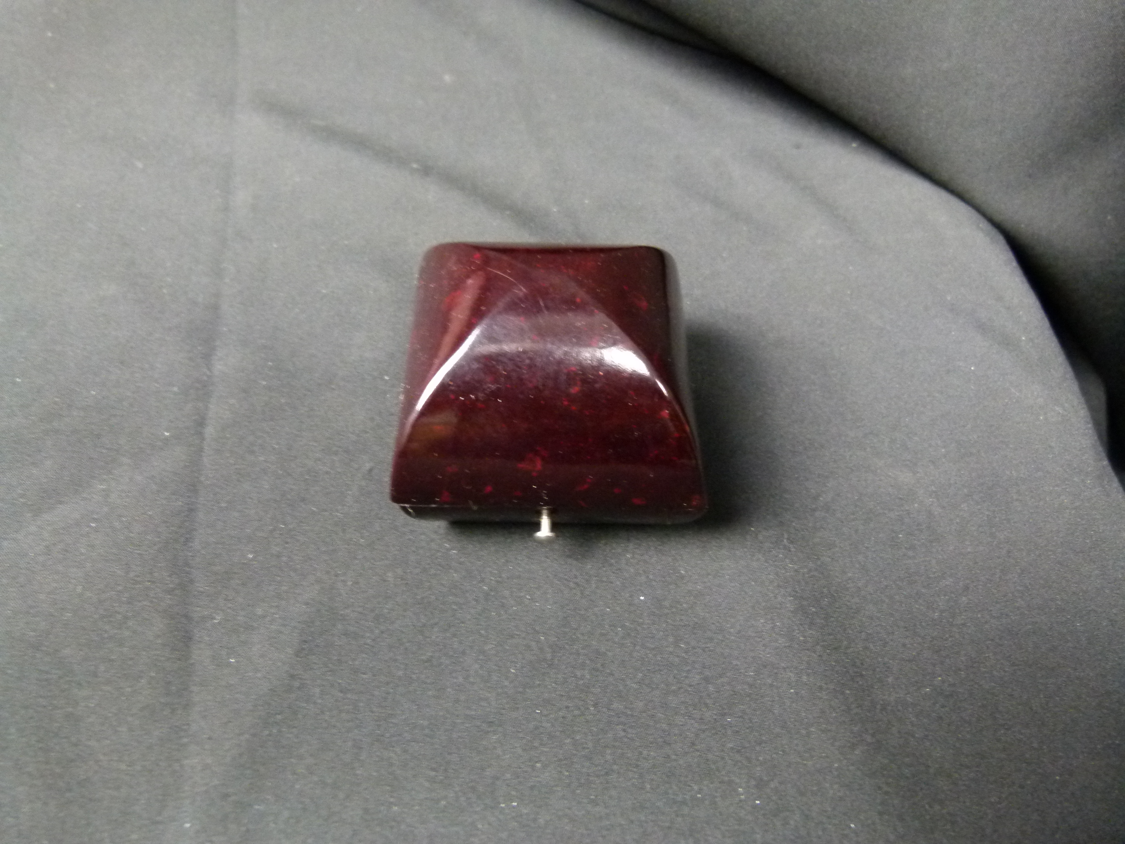 Antikes Bakelite Ring Etui J. Raithel Nachfolger Gera