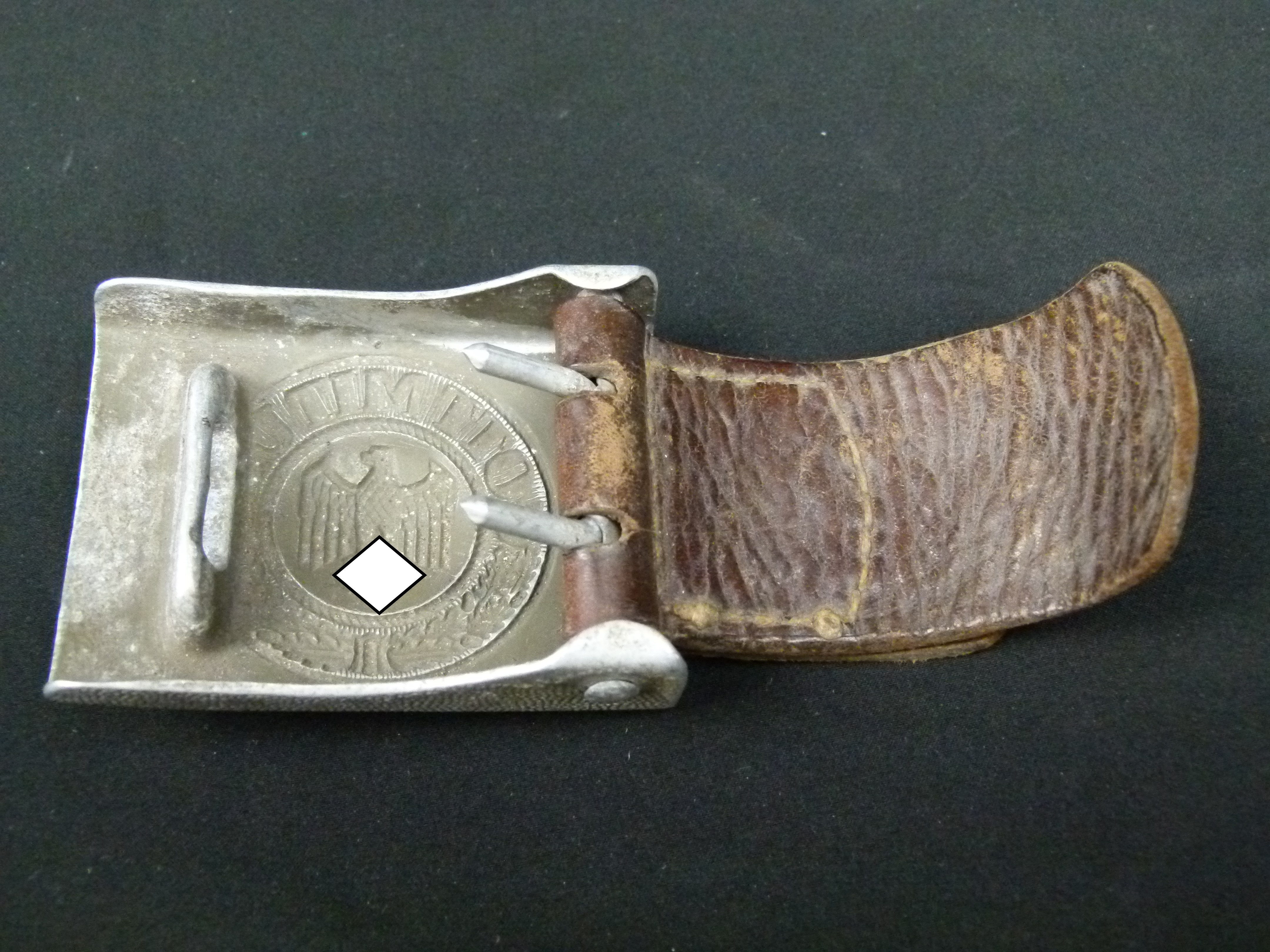  Koppelschloss Heer mit Lederwiderhalt Kremp 1938