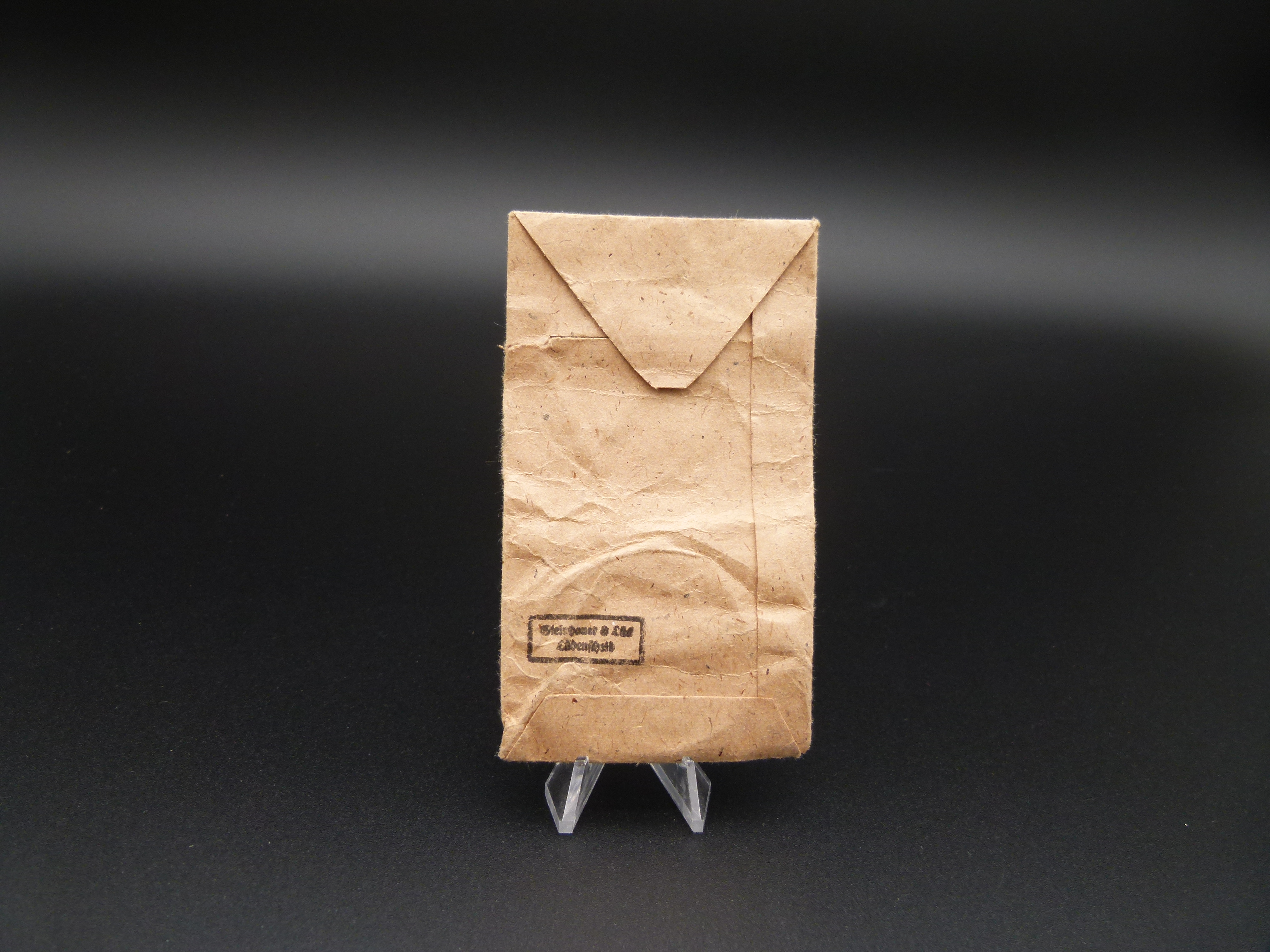 Verleihungstüte Verwundetenabzeichen schwarz 