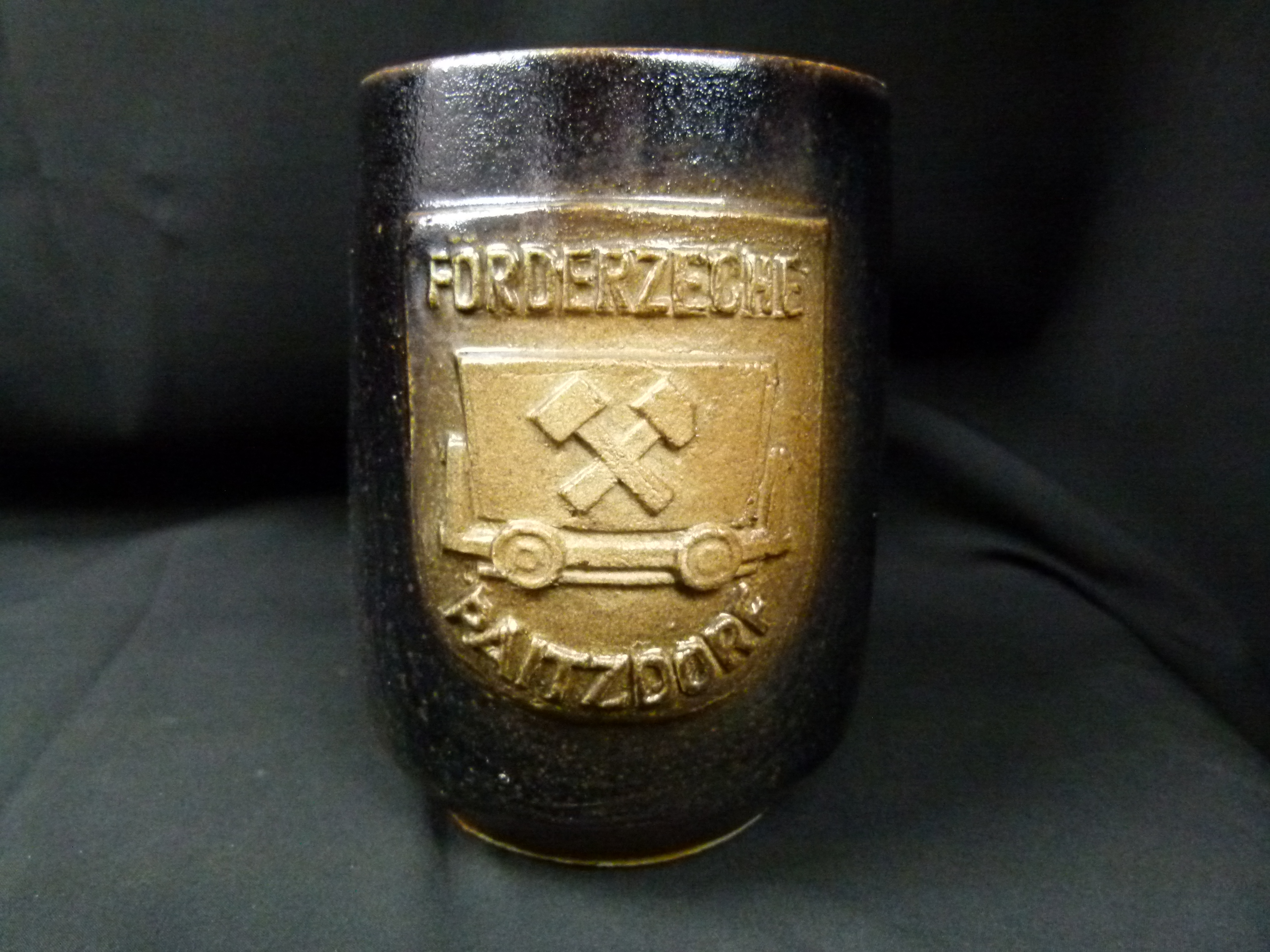 Bierkrug Foerderzeche Paitzdorf SDAG Wismut