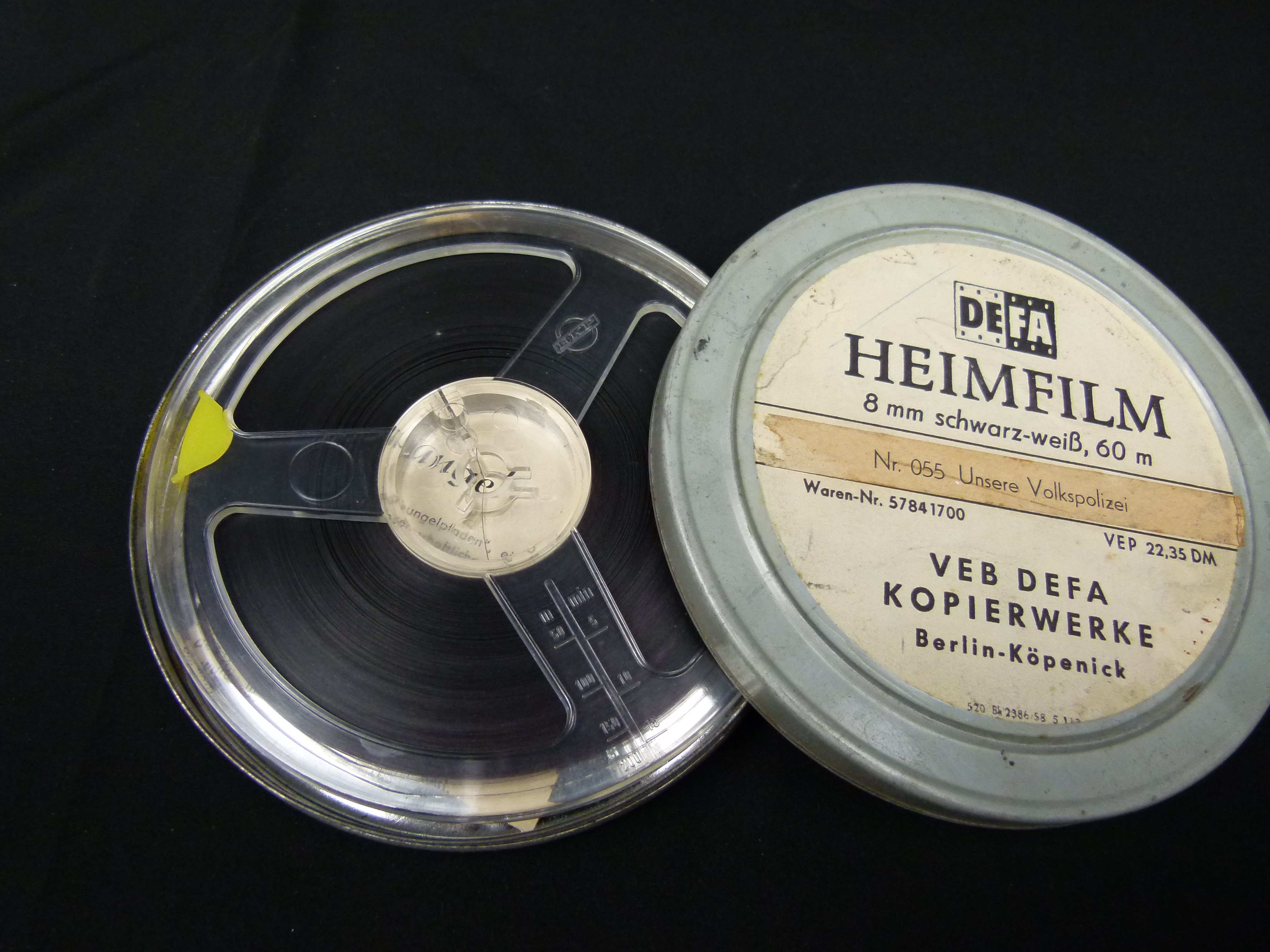 Defa 8 mm Film Unsere Volkspolizei