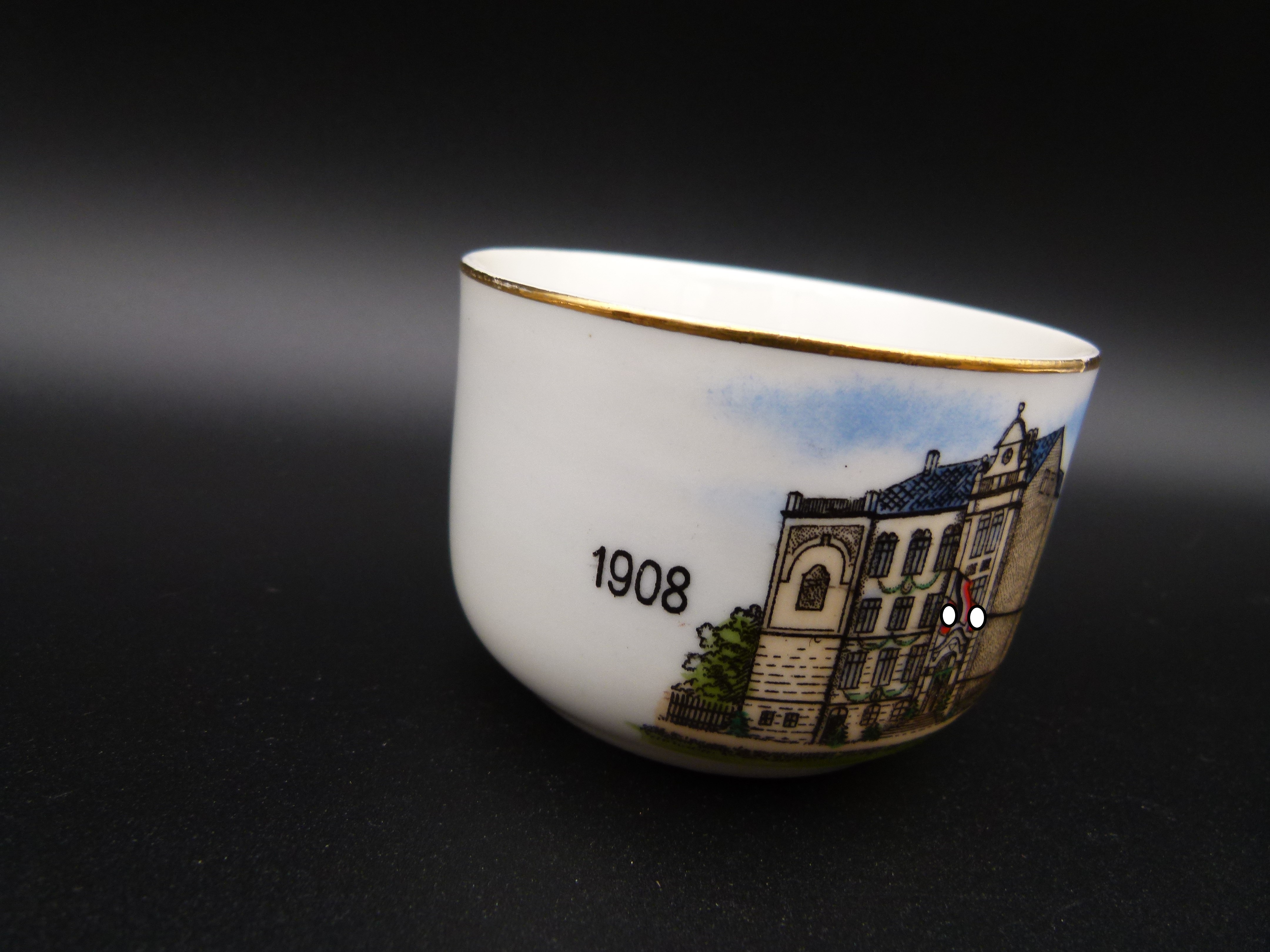 Tasse 25 Jahre Grundschule Langenhessen 1933 