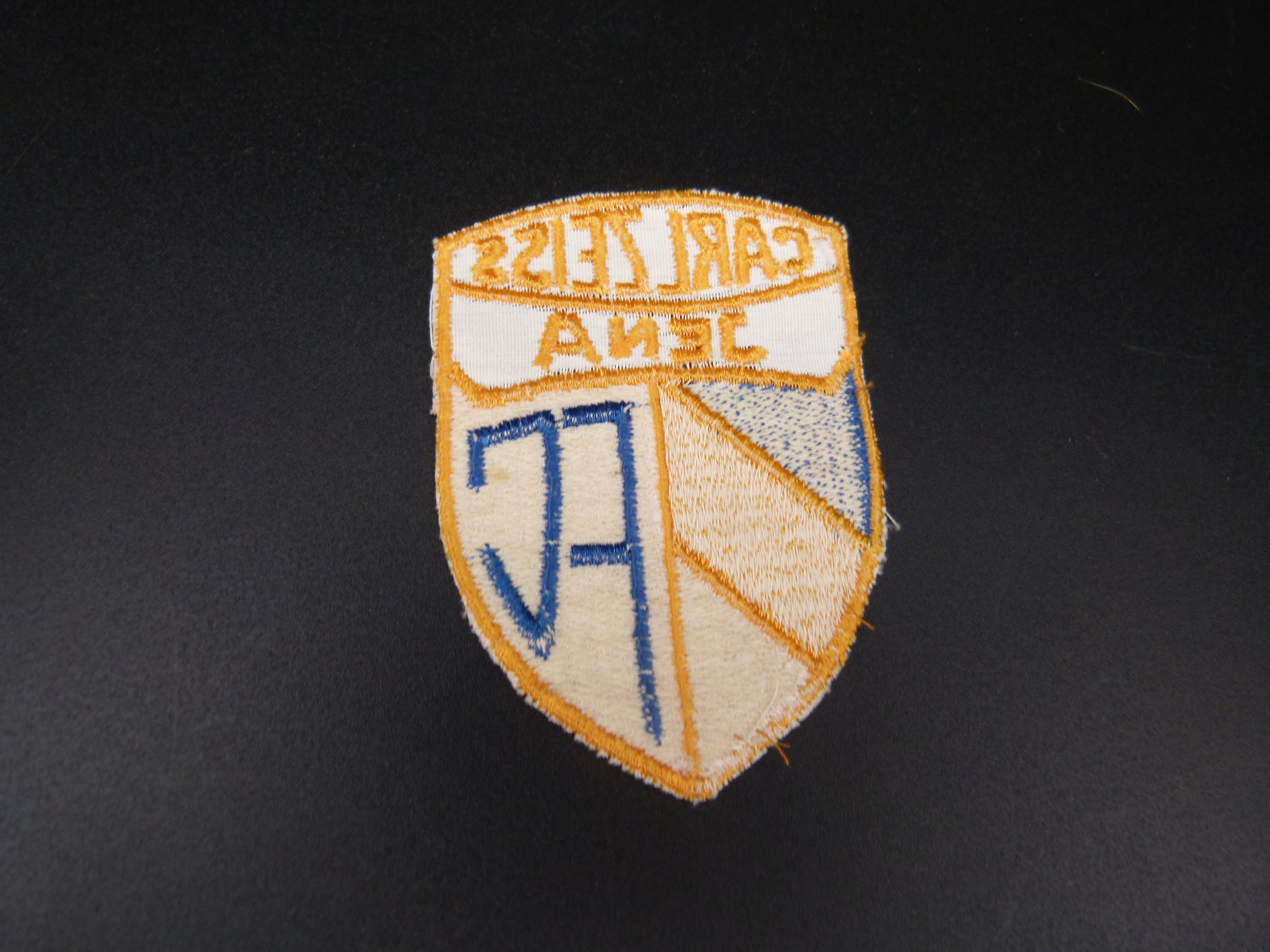 Trikot Aufnaeher DDR Oberliga FC Carl Zeiss Jena