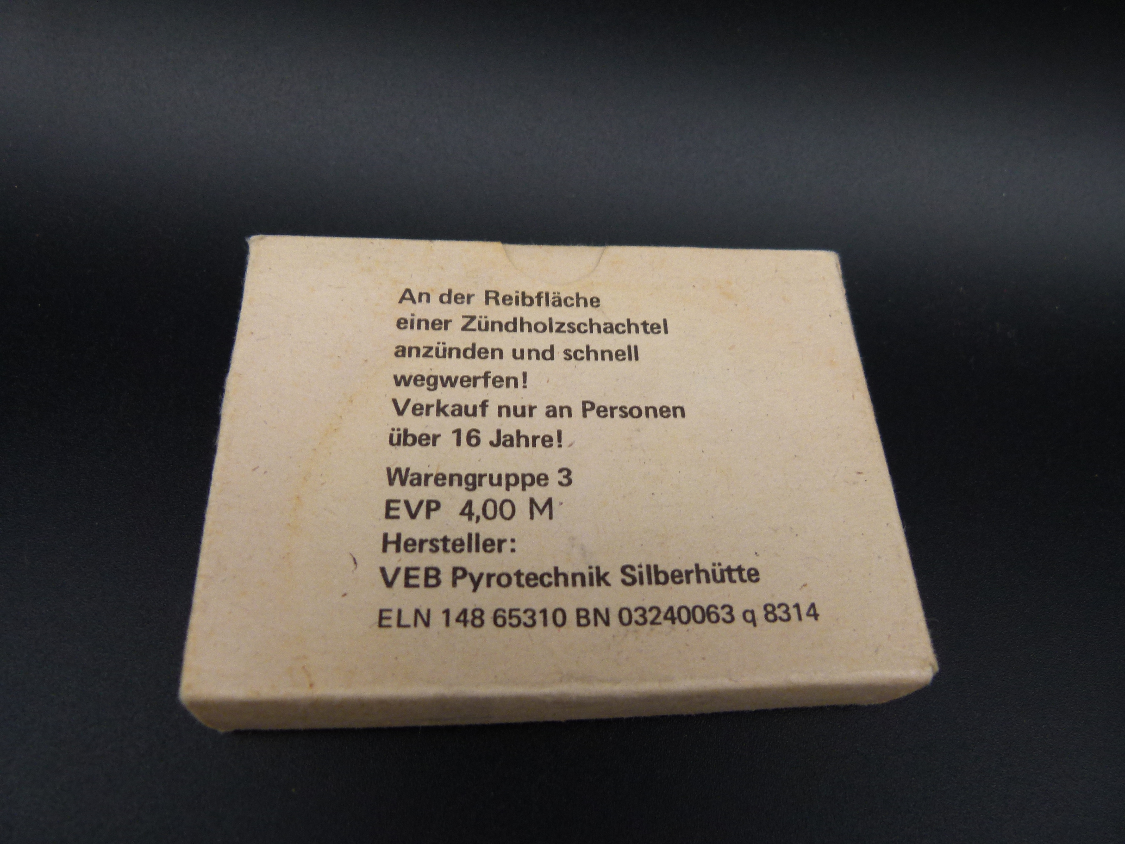 Blitzknaller Filou OVP mit Inhalt Silberhuette