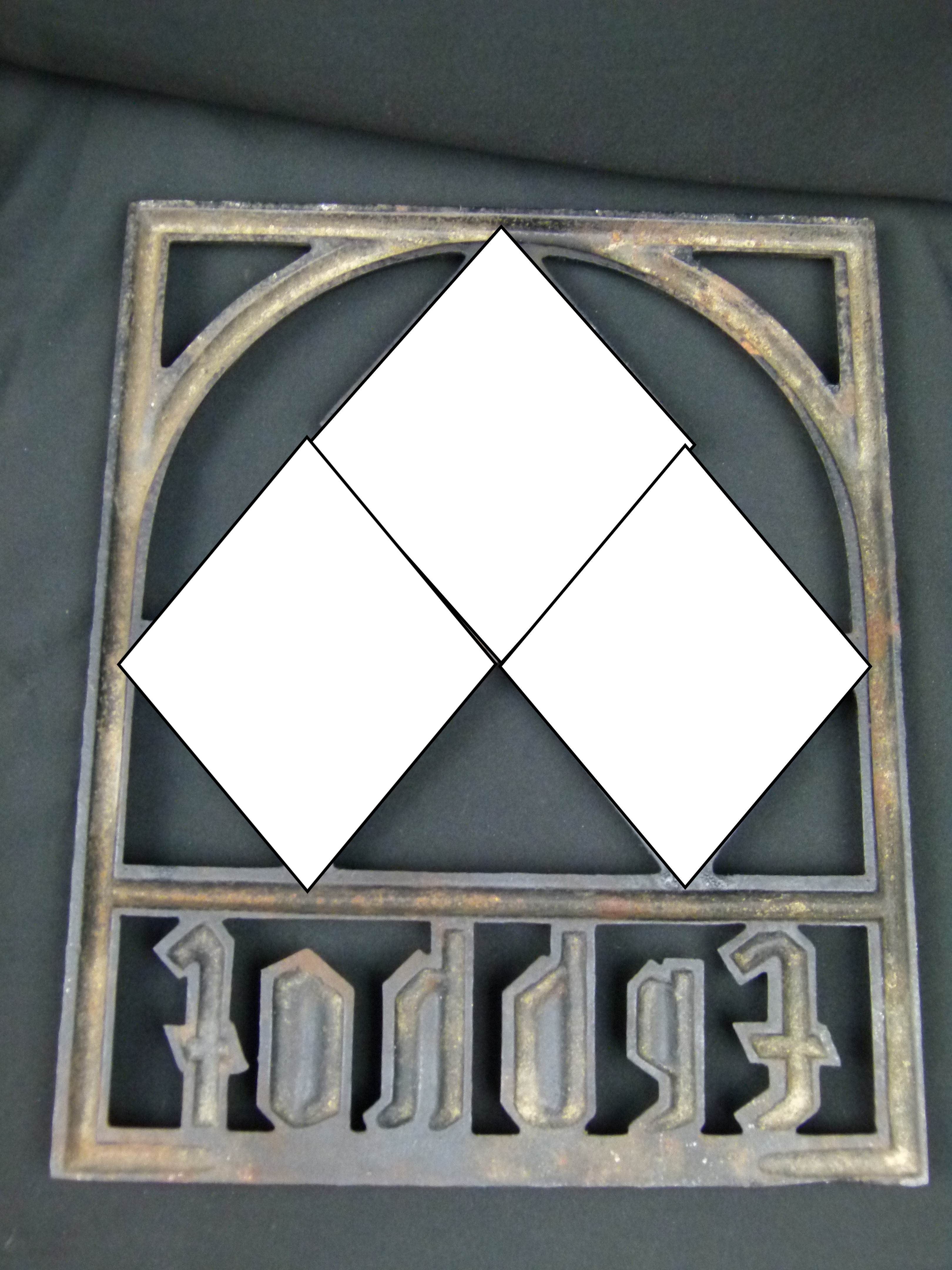 Original Erbhof Schild 3. Reich Seltenheit
