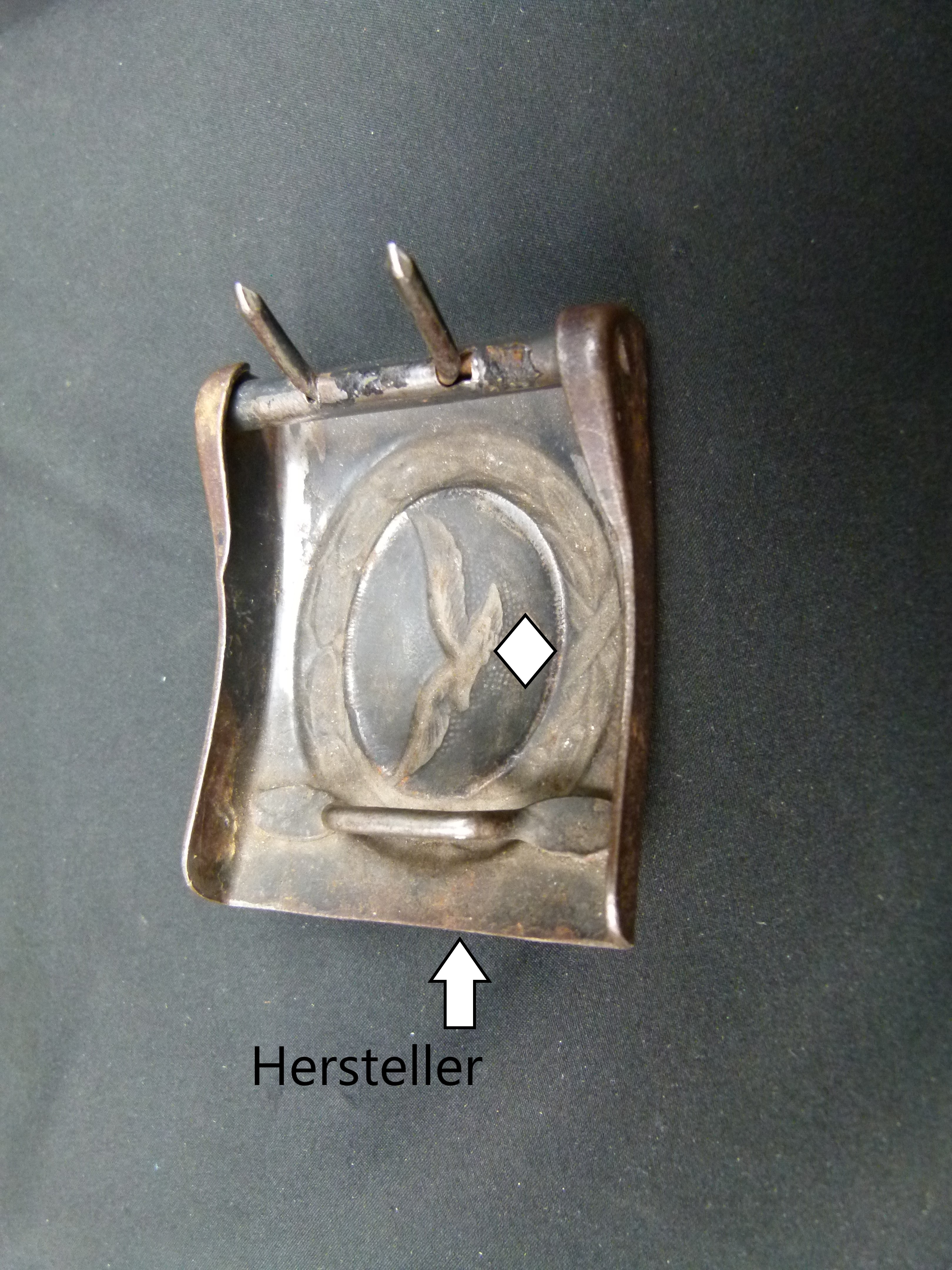 Koppelschloss Luftwaffe Dr. Franke & Co 42 entnaz.