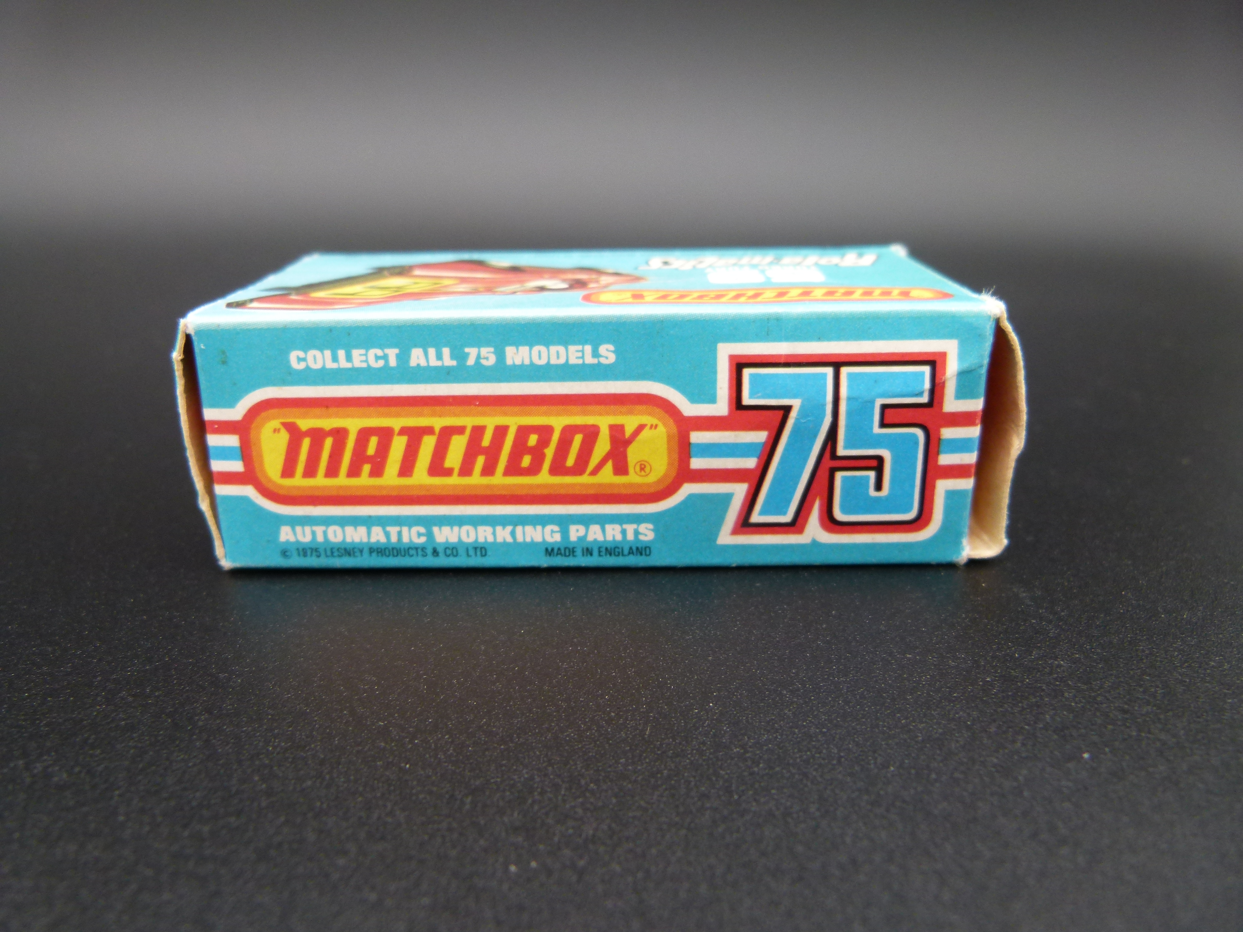  Original Karton Matchbox 69 Turbo Fury Rola Matics