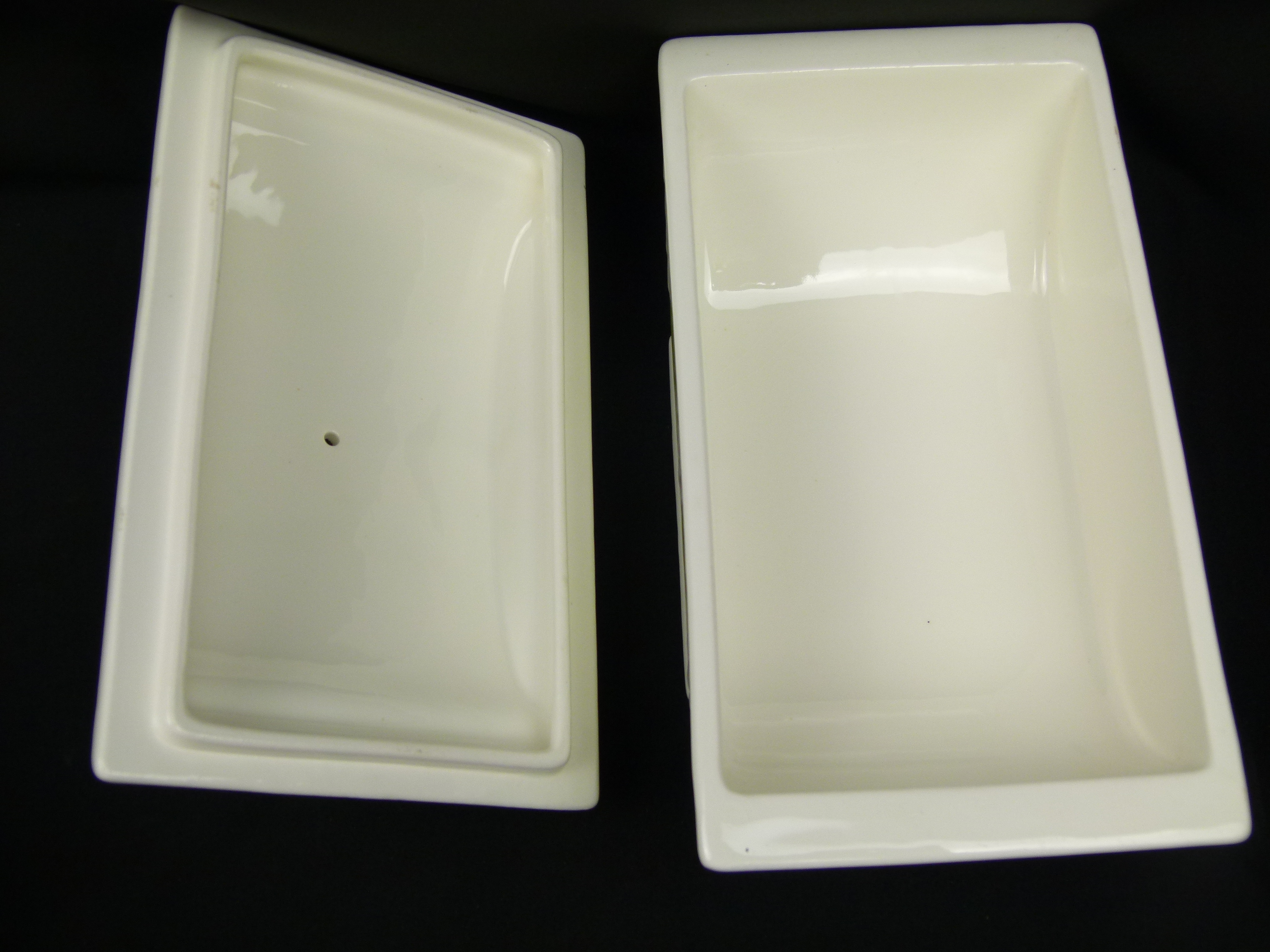 Jugendstil Deckeldose Roesler Jugendstil Art Deco