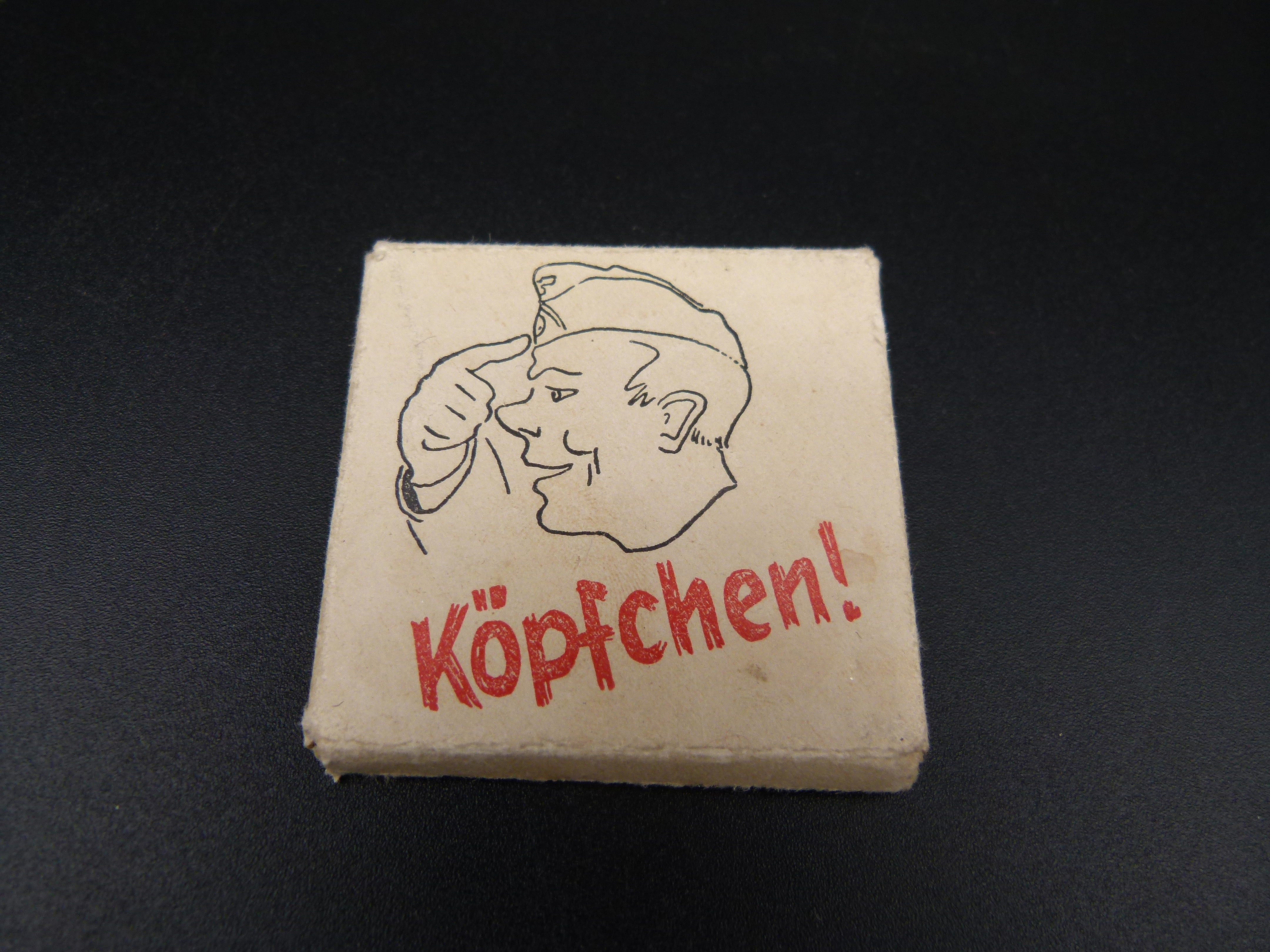 Wehrmacht Geschicklichkeitsspiel Koepfchen