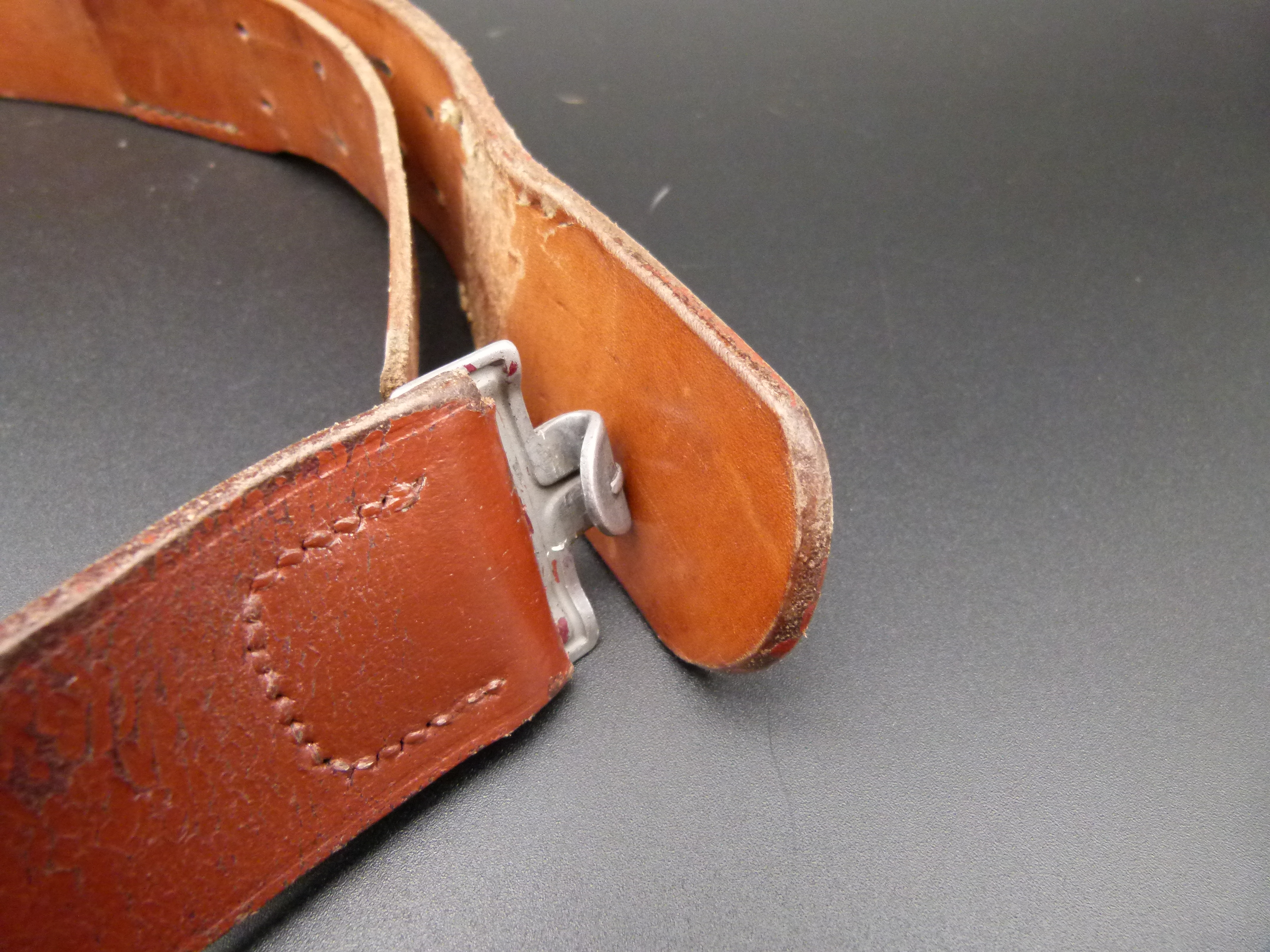 Luftwaffen Koppelriemen LBA Sonneberg gestempelt