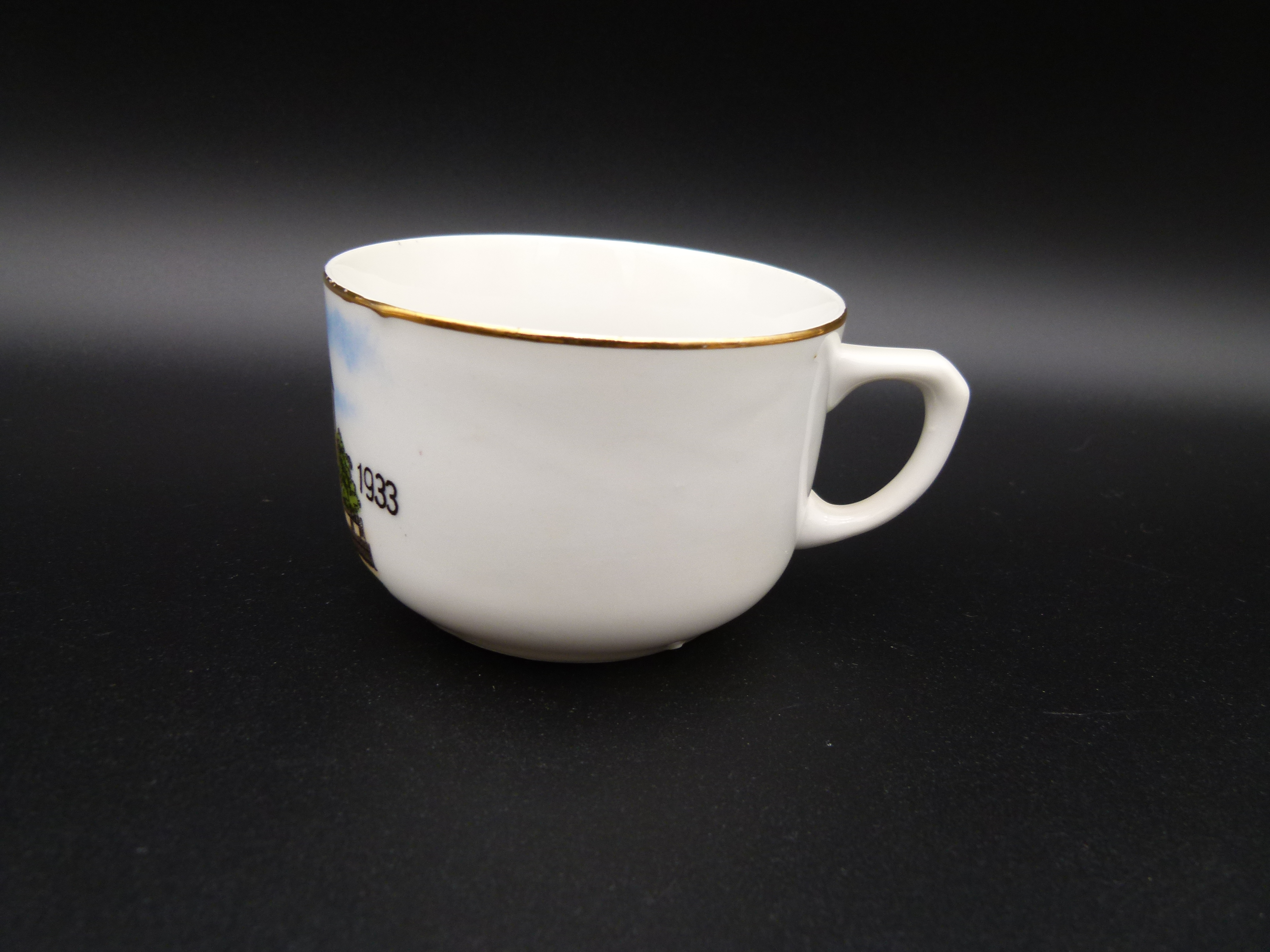 Tasse 25 Jahre Grundschule Langenhessen 1933 