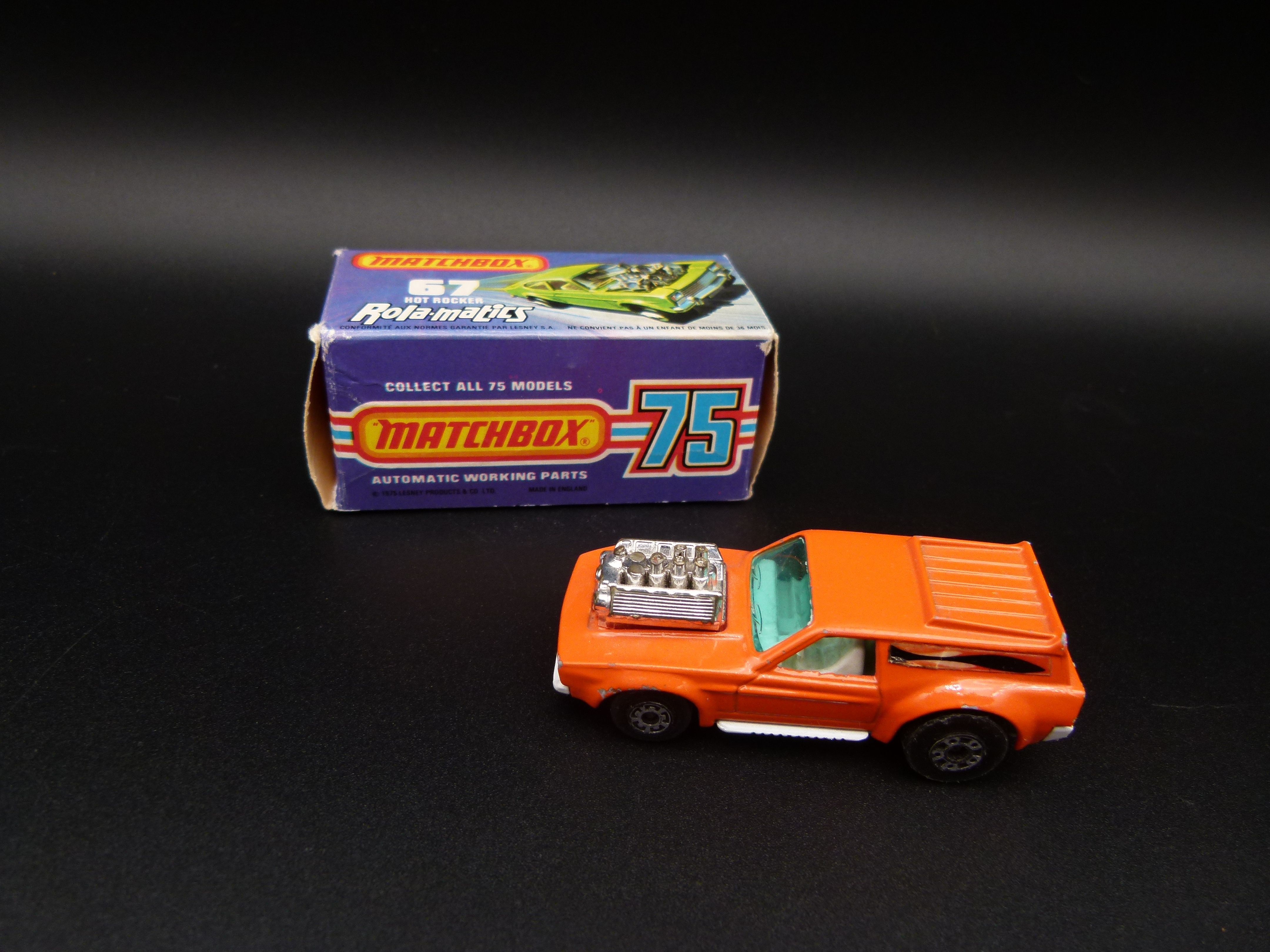 Matchbox  Rolamatics Hot Rocker orange in OVP