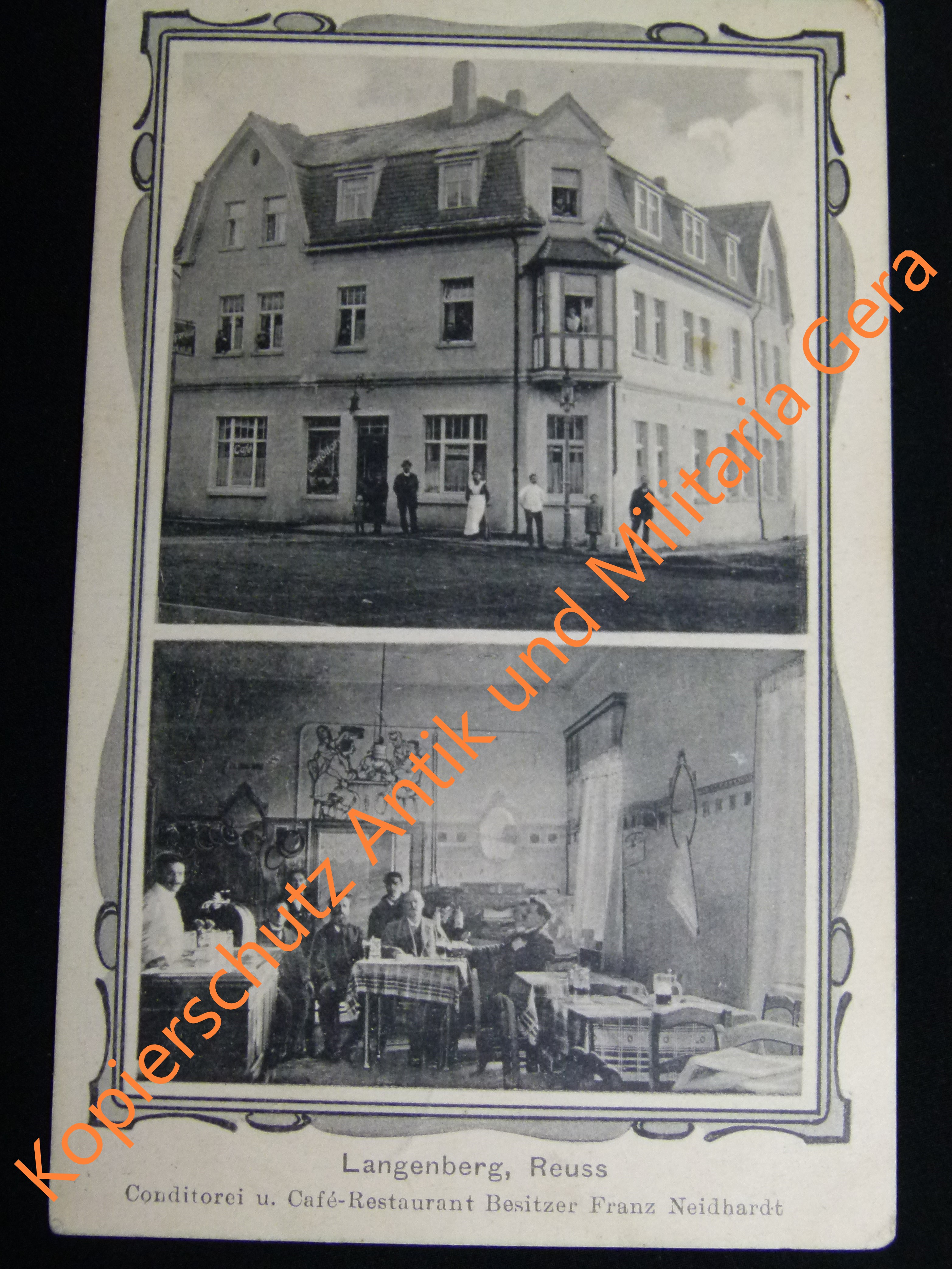 AK Langenberg Reuss Cafe & Restaurandt Neidhardt