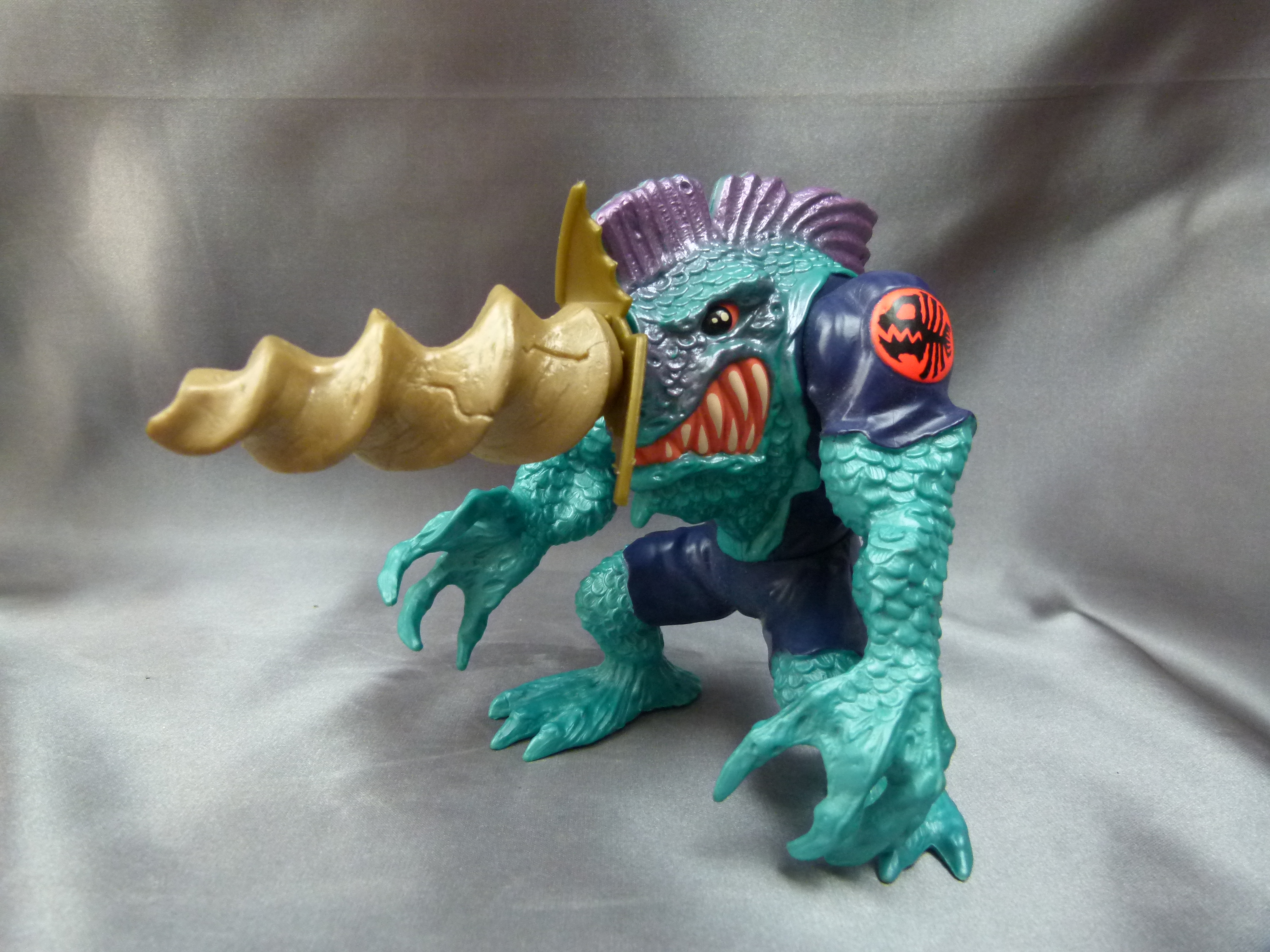 Street Sharks Slash 1 Ausführung Vintage Figur 1994
