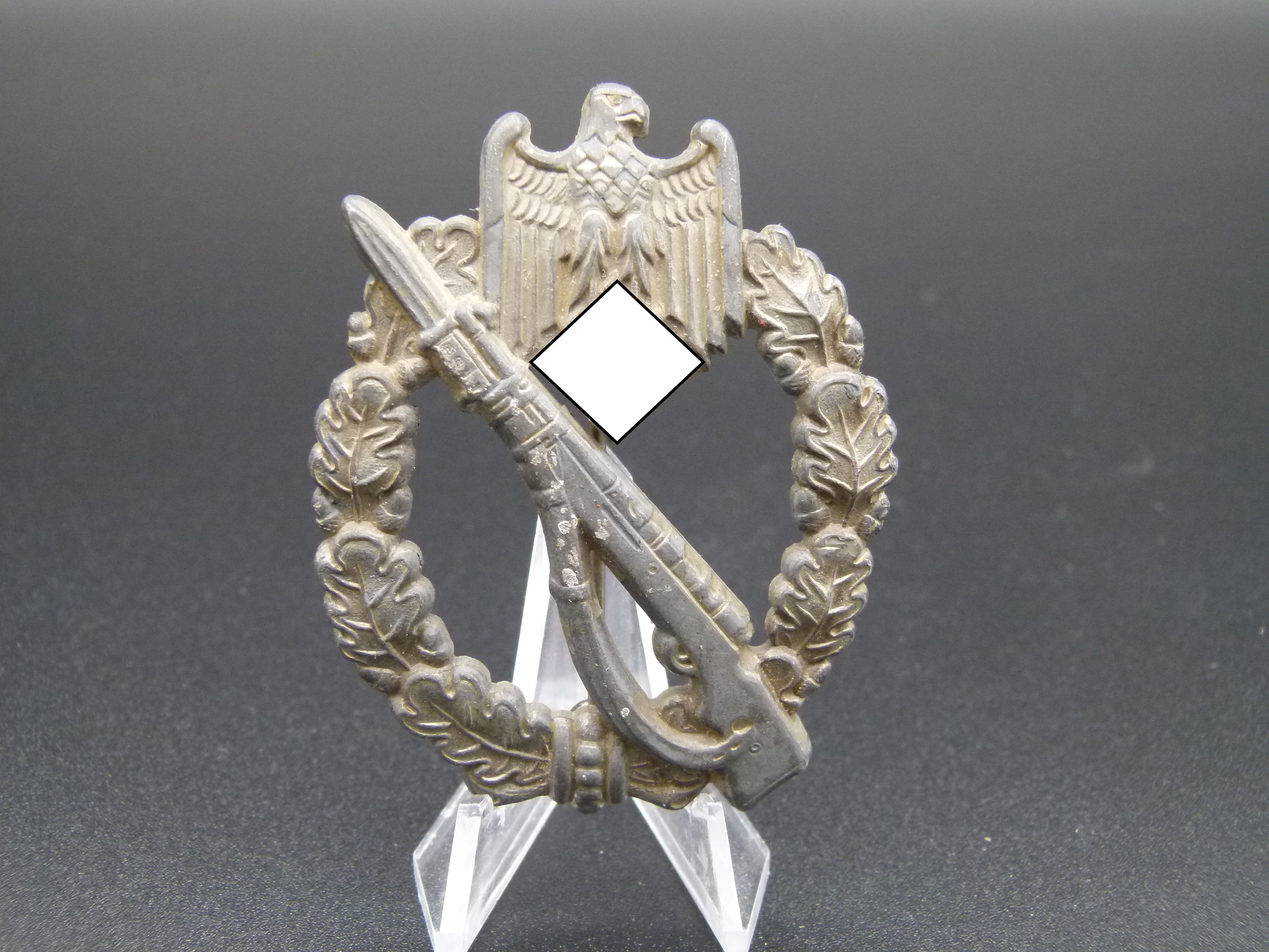 Infanteriesturmabzeichen silber Berg und Nolte 