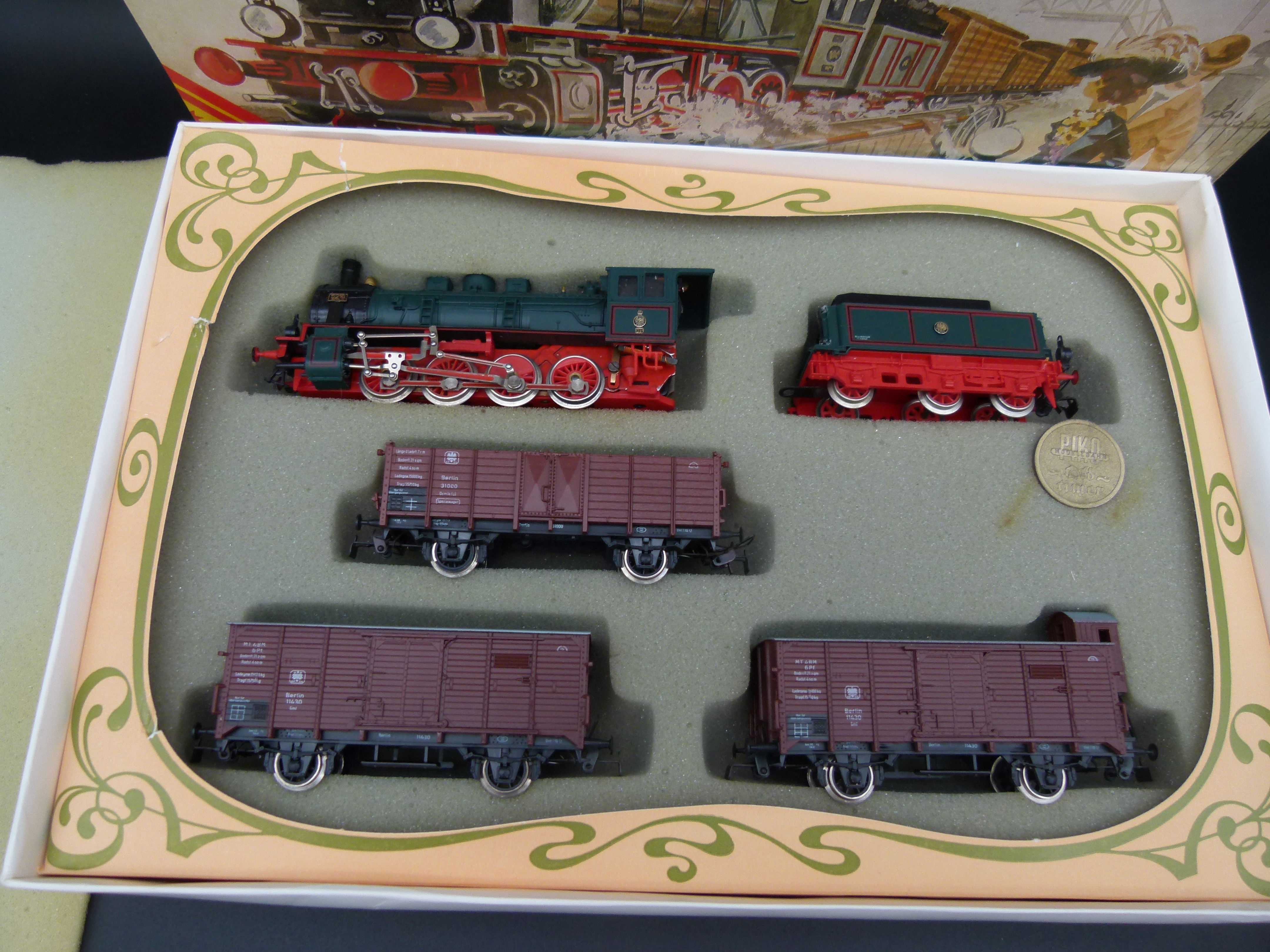 Piko Set Laenderbahn 1913 in OVP H0 Eisenbanhn
