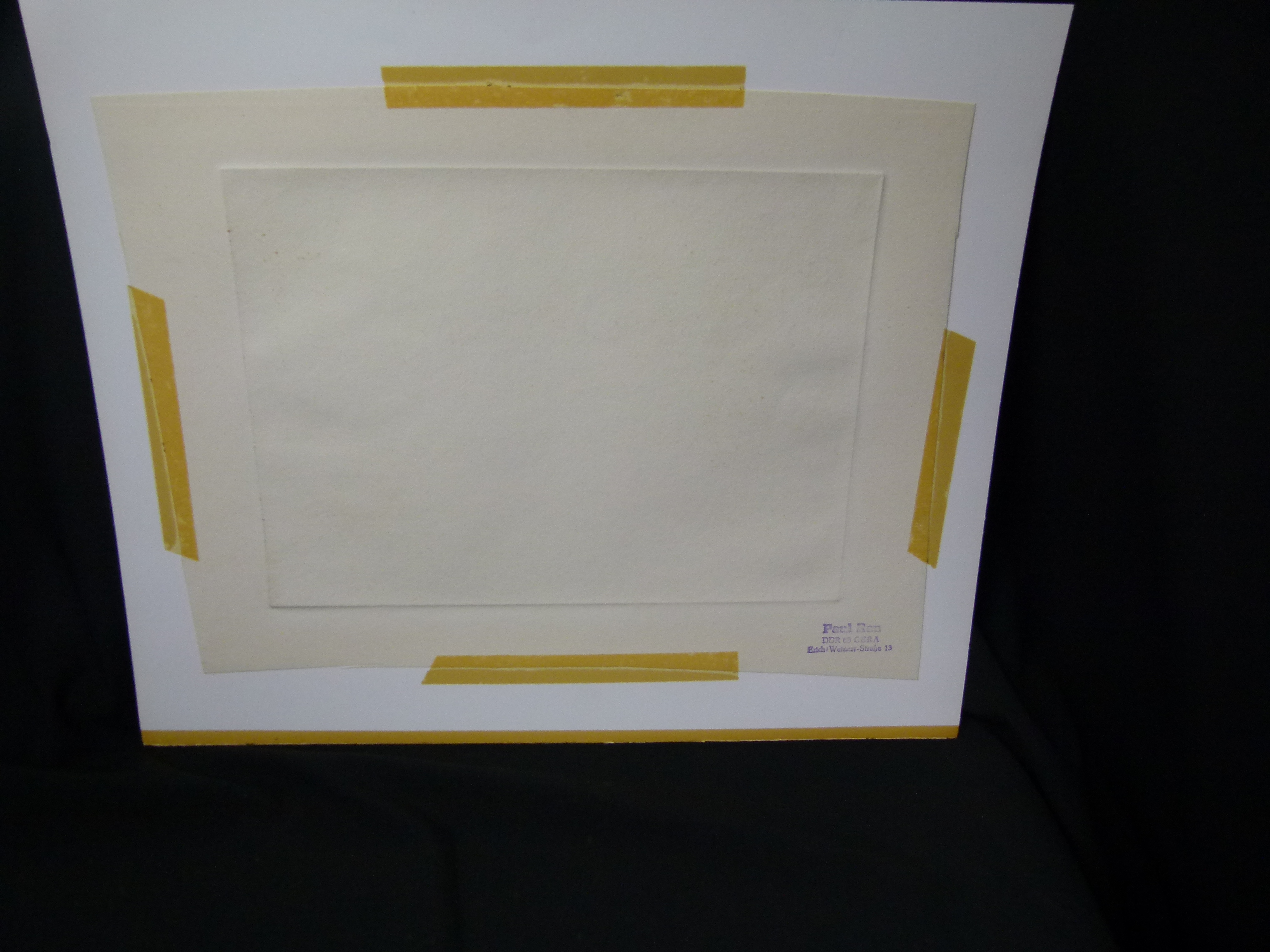 Paul Rau Kunstwerk 1979 Rudolstadt limit. 11 von 20 