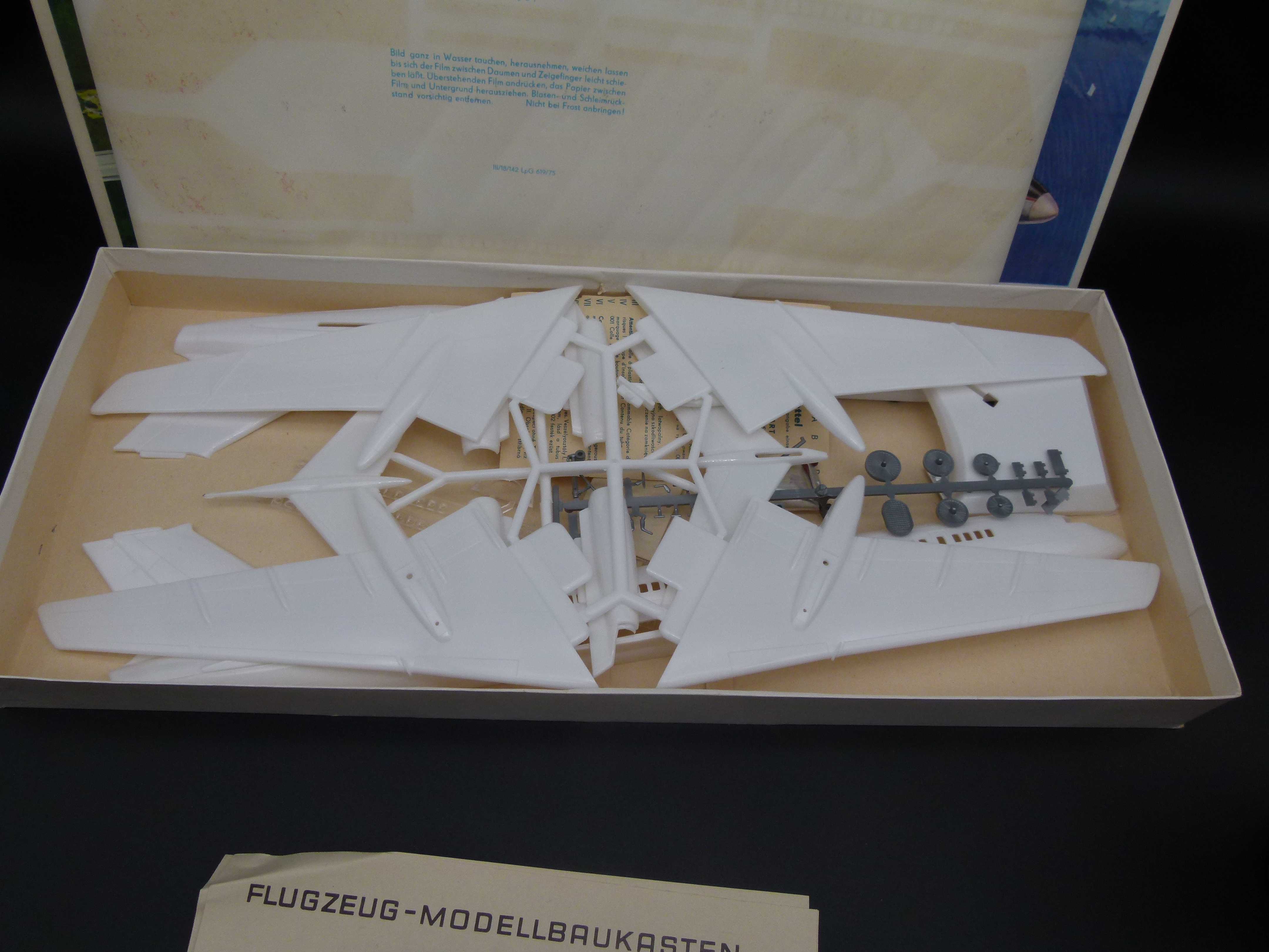 Modellbausatz Interflug DDR TU 154 Plasticart OVP