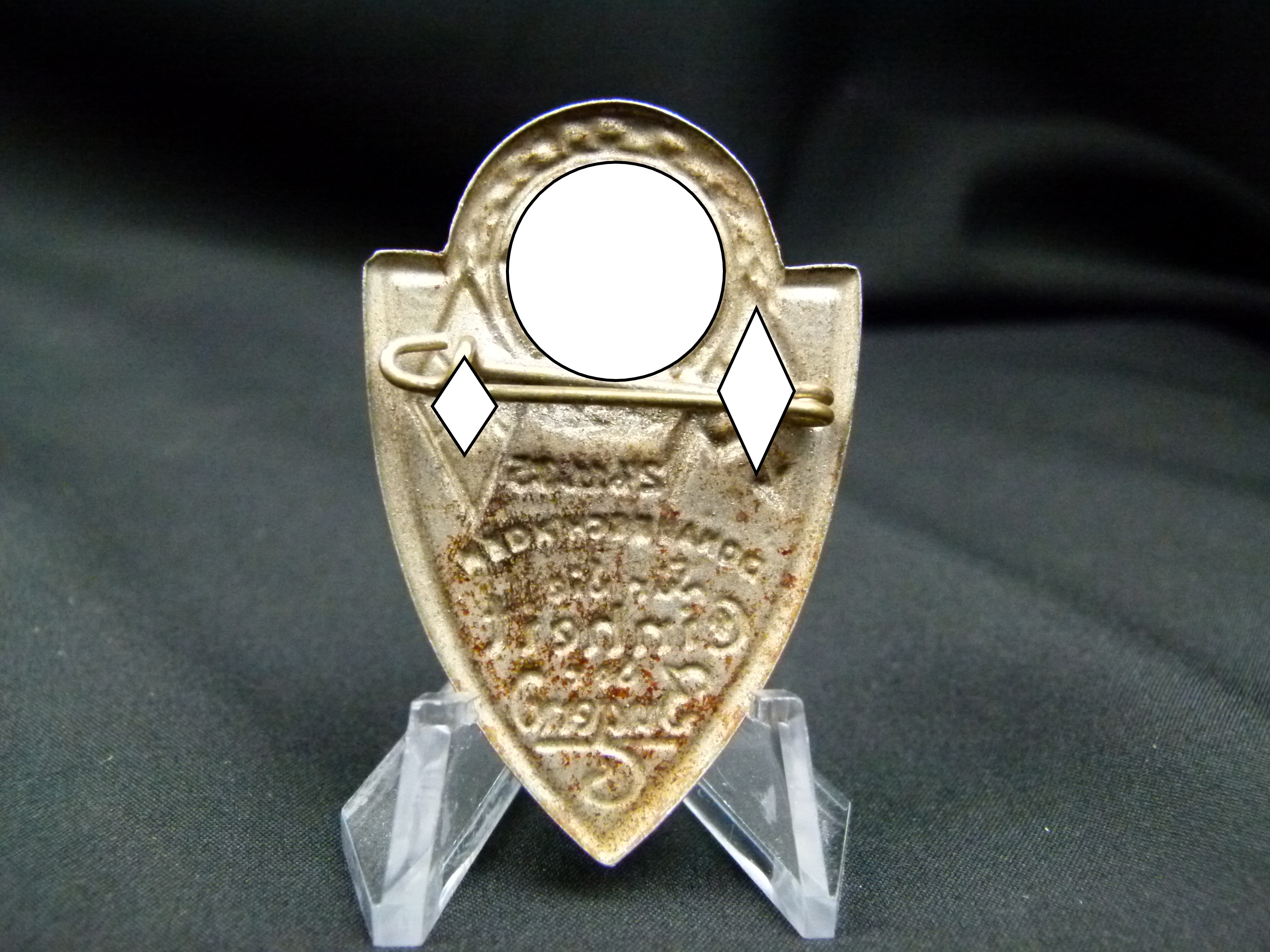 Tagungsabzeichen HJ und SA Donaueschingen 1935