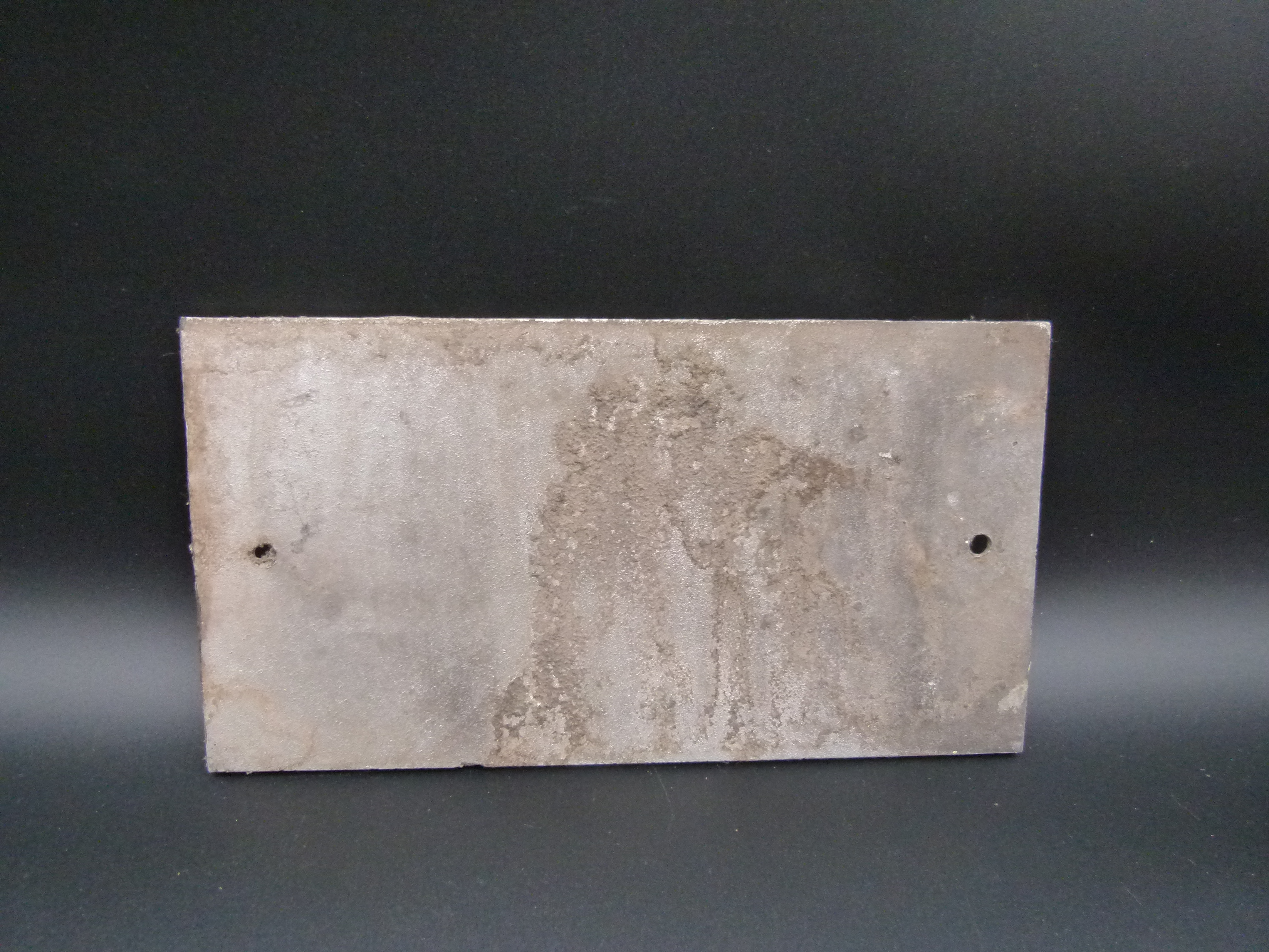 Antikes Werbeschild Heinig Altenburg Ofenbauer 