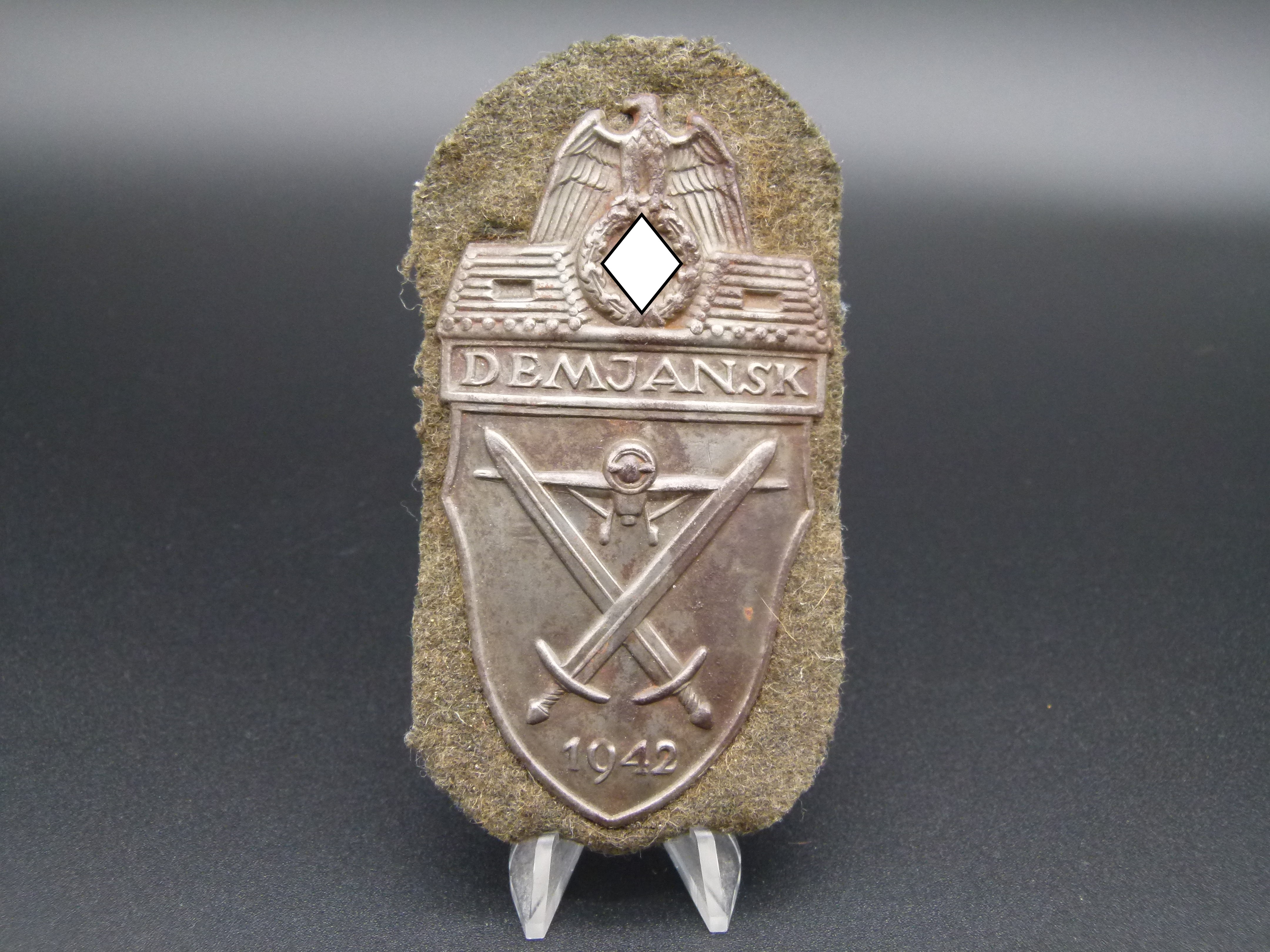 Demjanskschild Aermelschild missing log Typ WK2