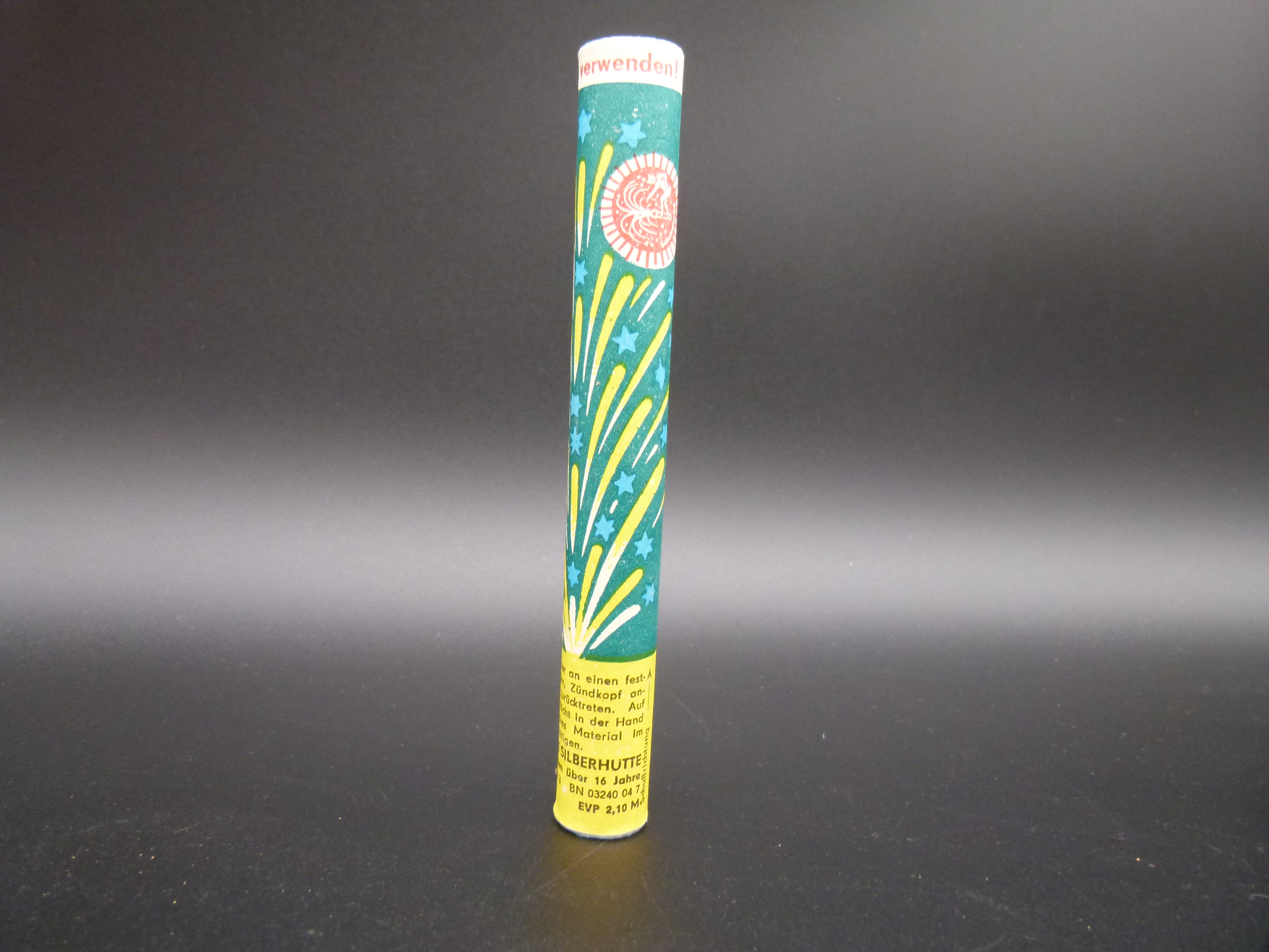 Original DDR Feuerwerk Brillantfontaene Silberhuette