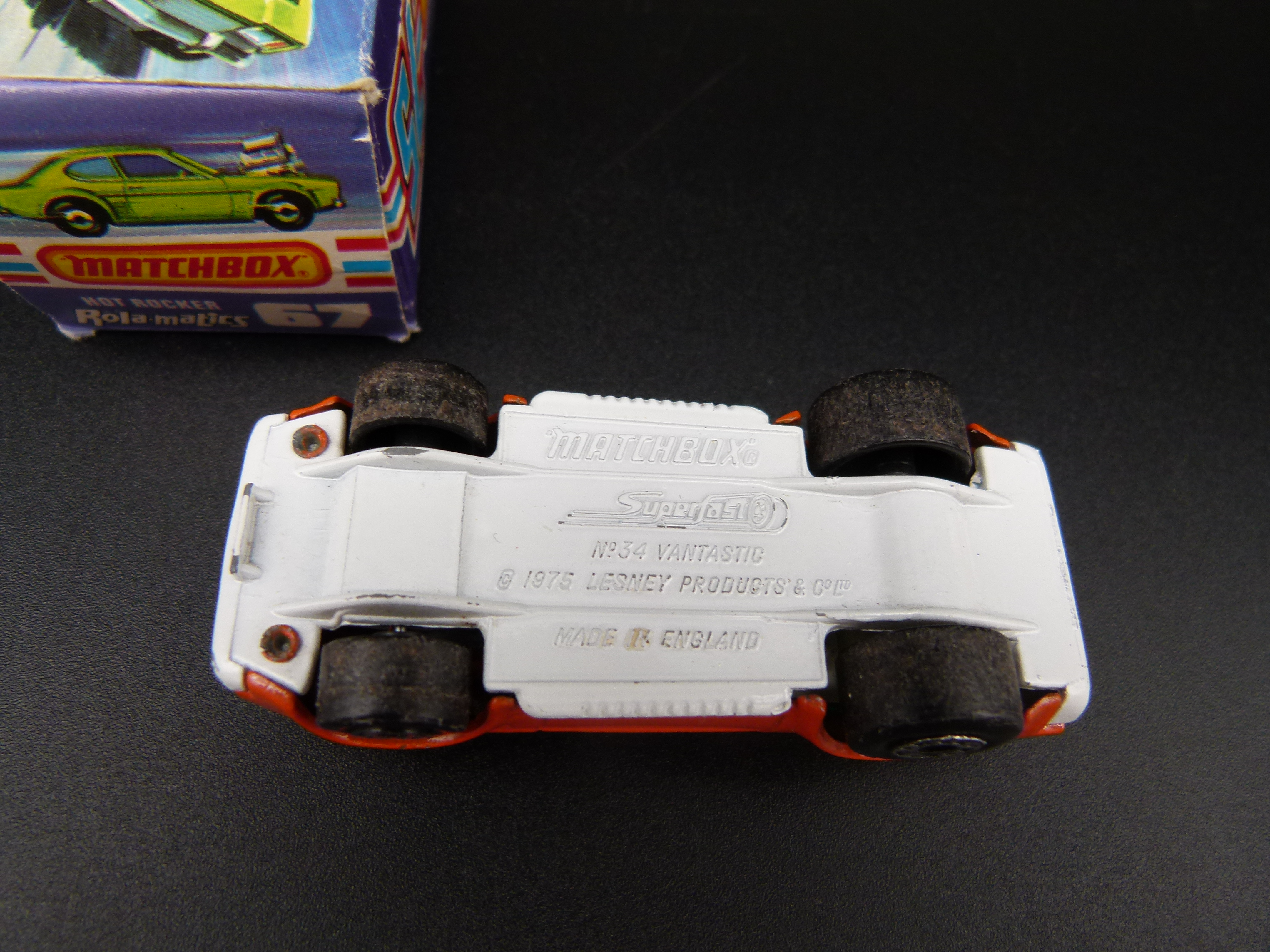 Matchbox  Rolamatics Hot Rocker orange in OVP