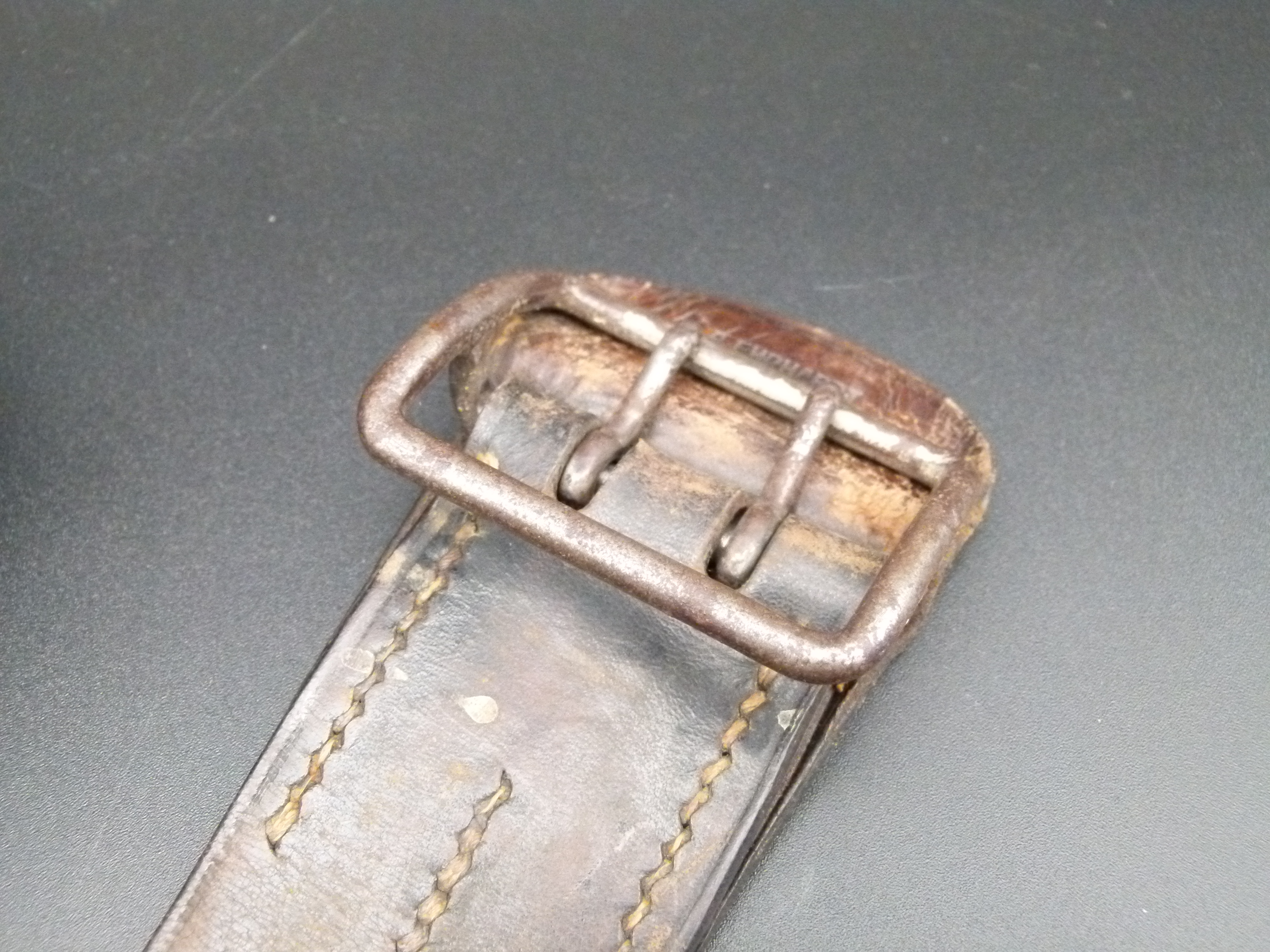 Zweidornkoppel Offiziere KVP R. Ehrhardt Poessneck 