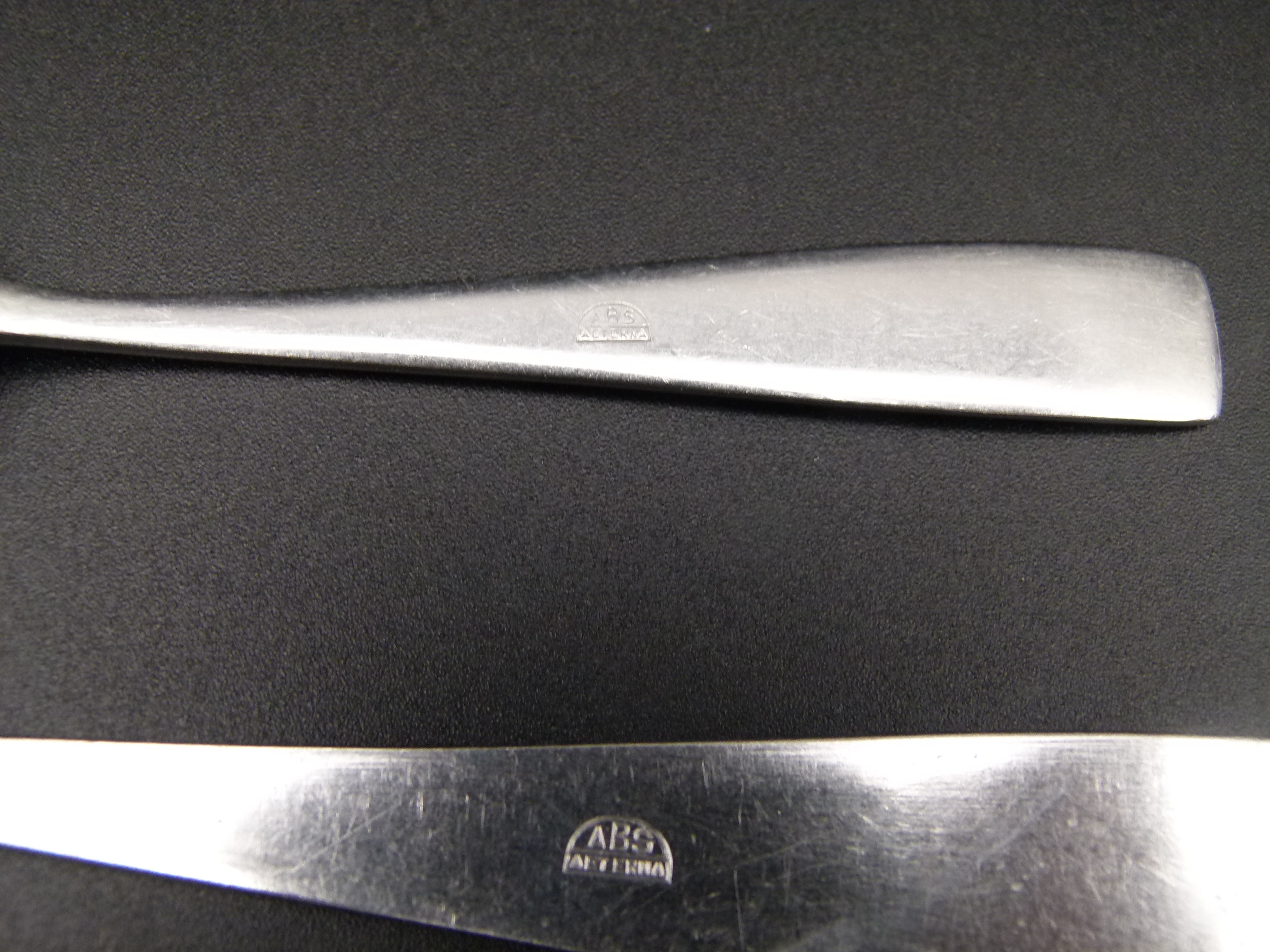 KVP Kantinenbesteck 1956 Gabel und kleiner Loeffel