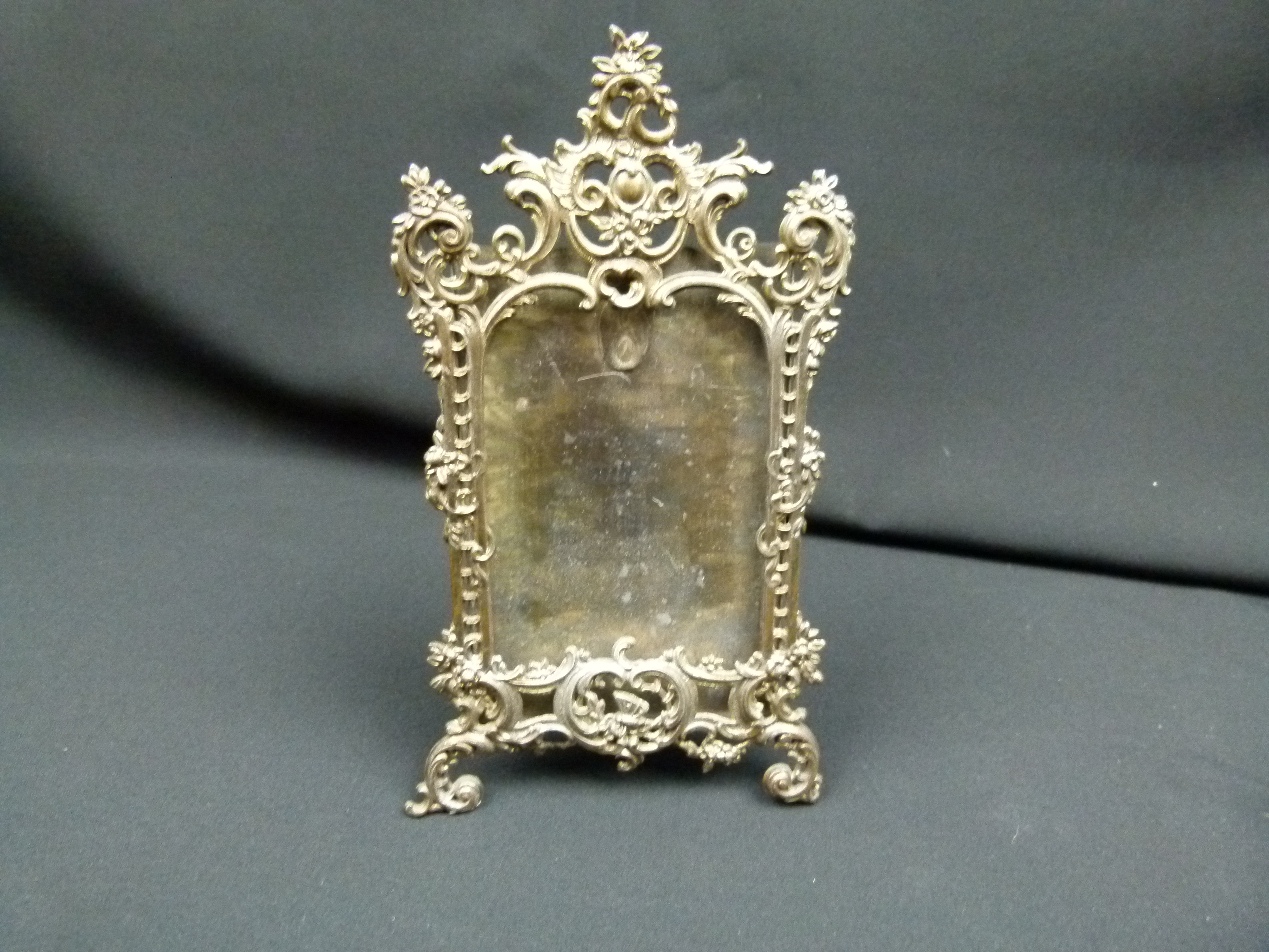 Antiker ausgefallener Rococo Tischbilderrahmen  