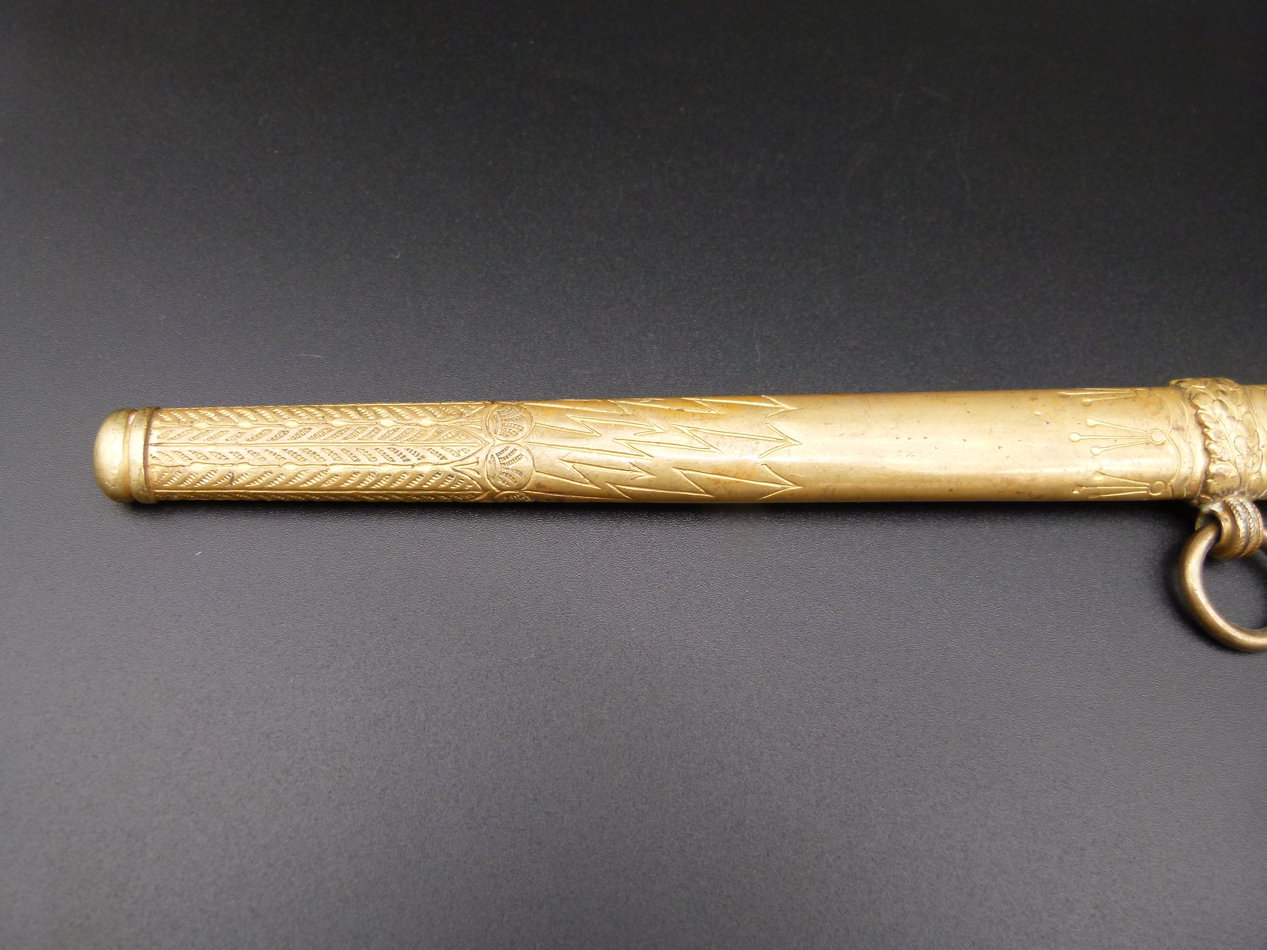 Kriegsmarinedolch WK2 Hersteller Hoeller Solingen