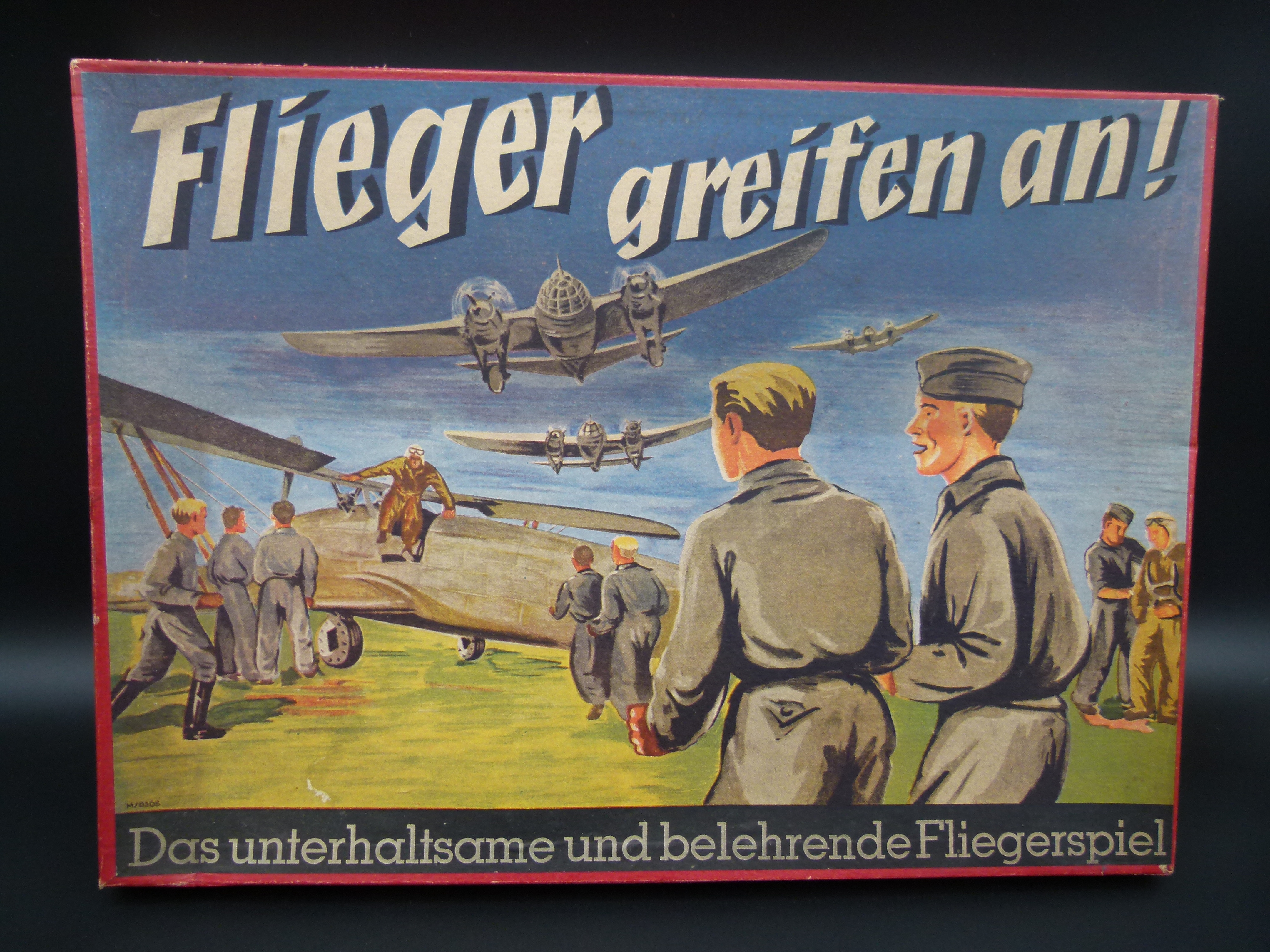 Brettspiel Flieger greifen an Luftwaffe WK2 