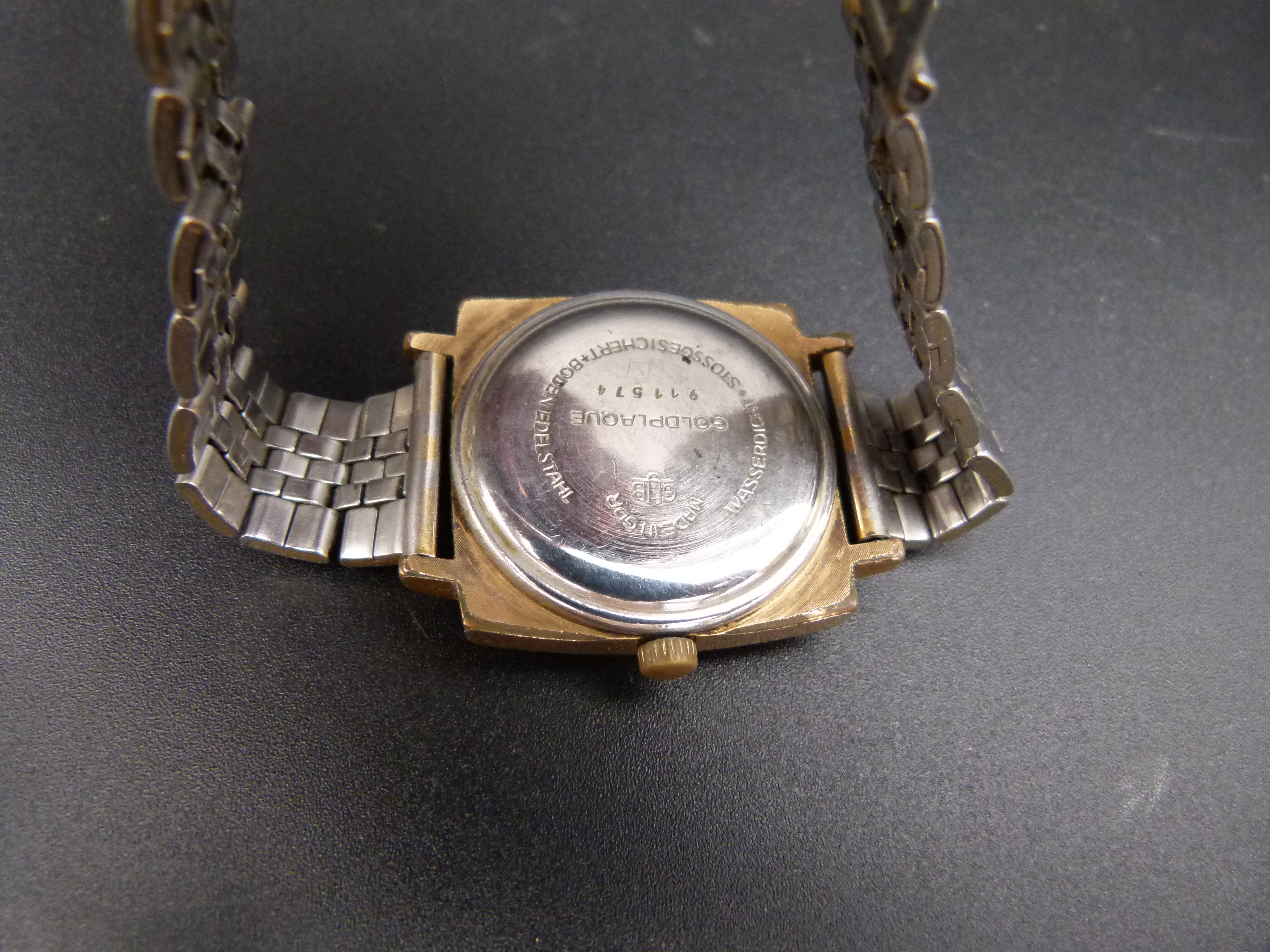 GUB Glashuette 26 Rubis Spezimatic Herrenuhr