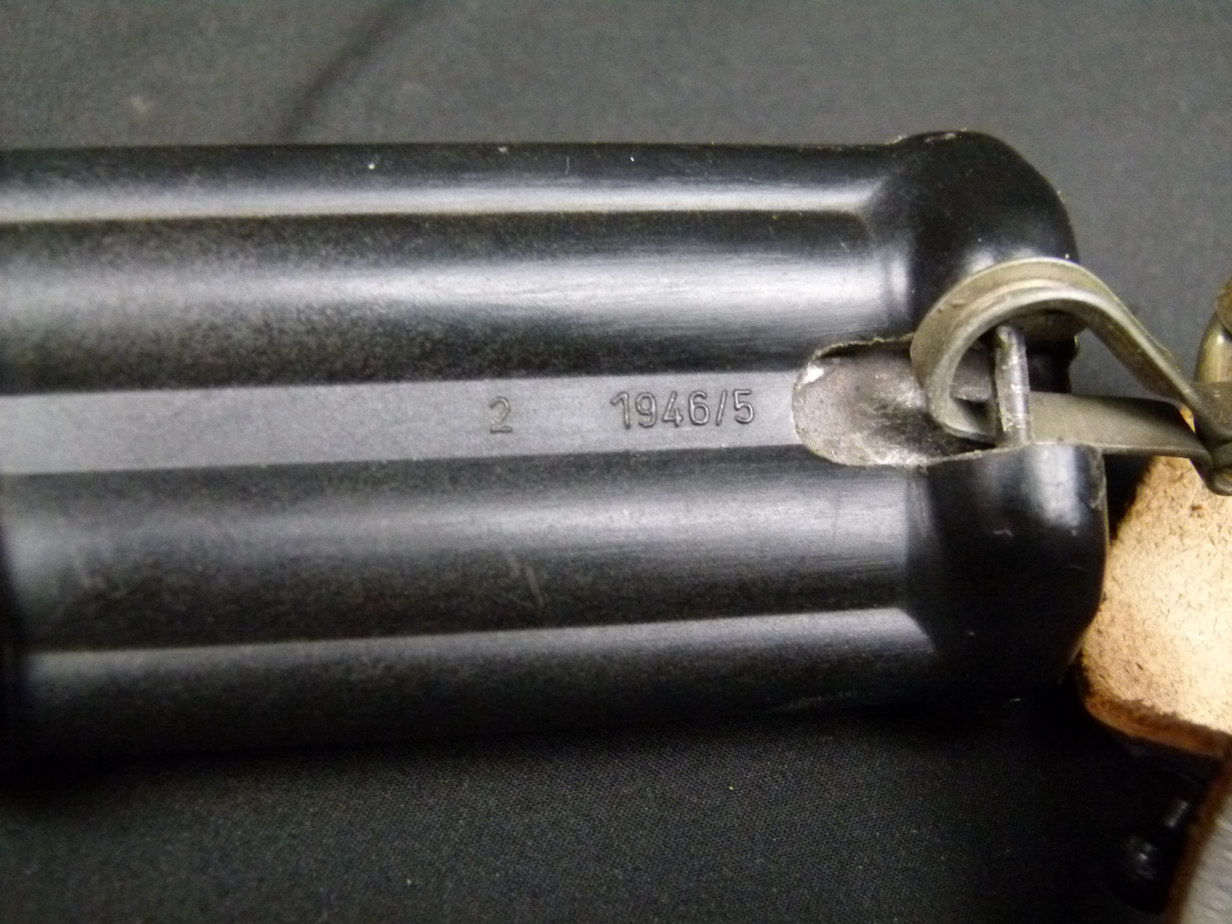 AK47 Bajonett NVA mit Ritznummer Nummerngleich 