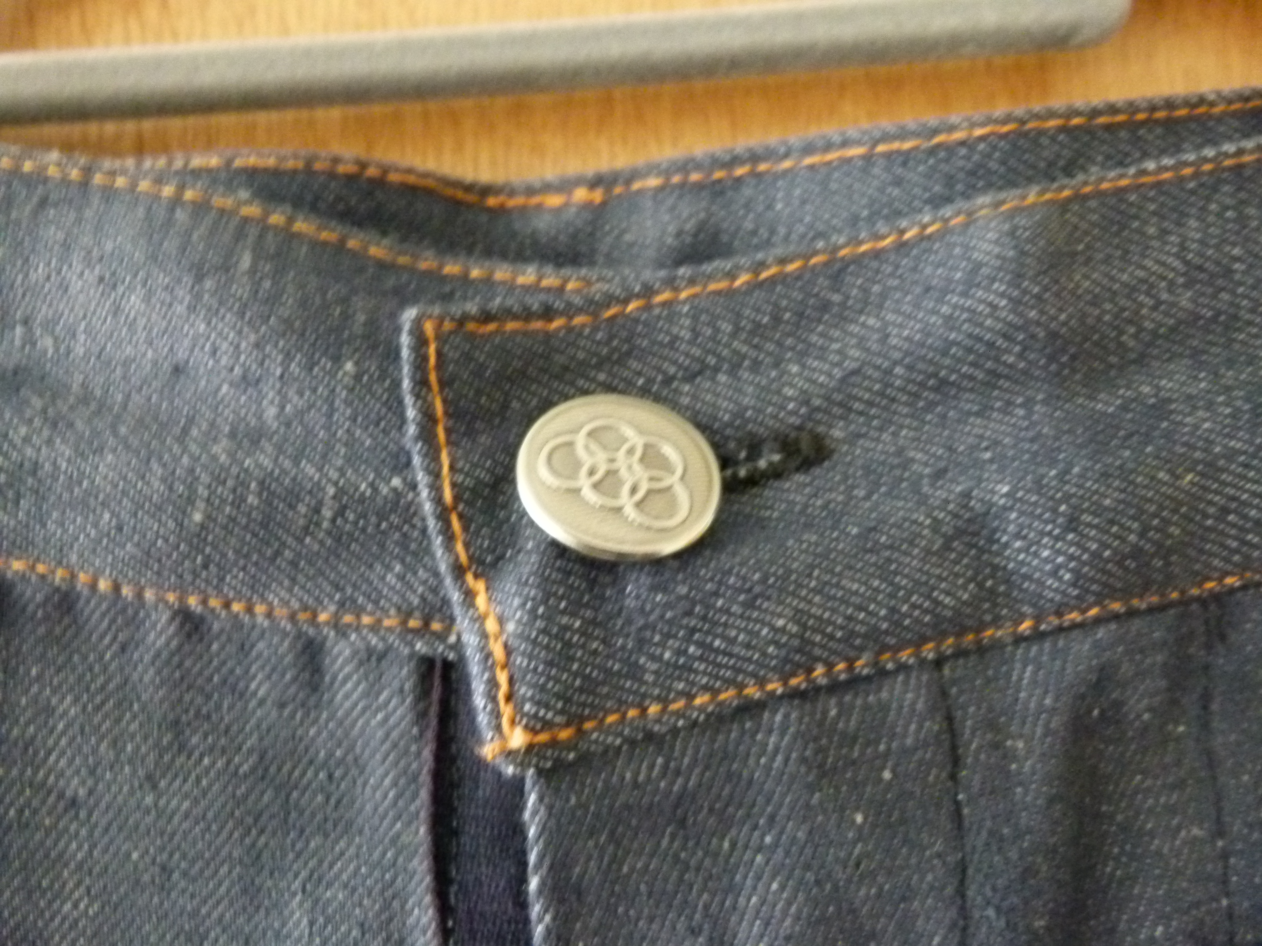 DDR Niethose Jeans Record mit Schlag ungetragen 