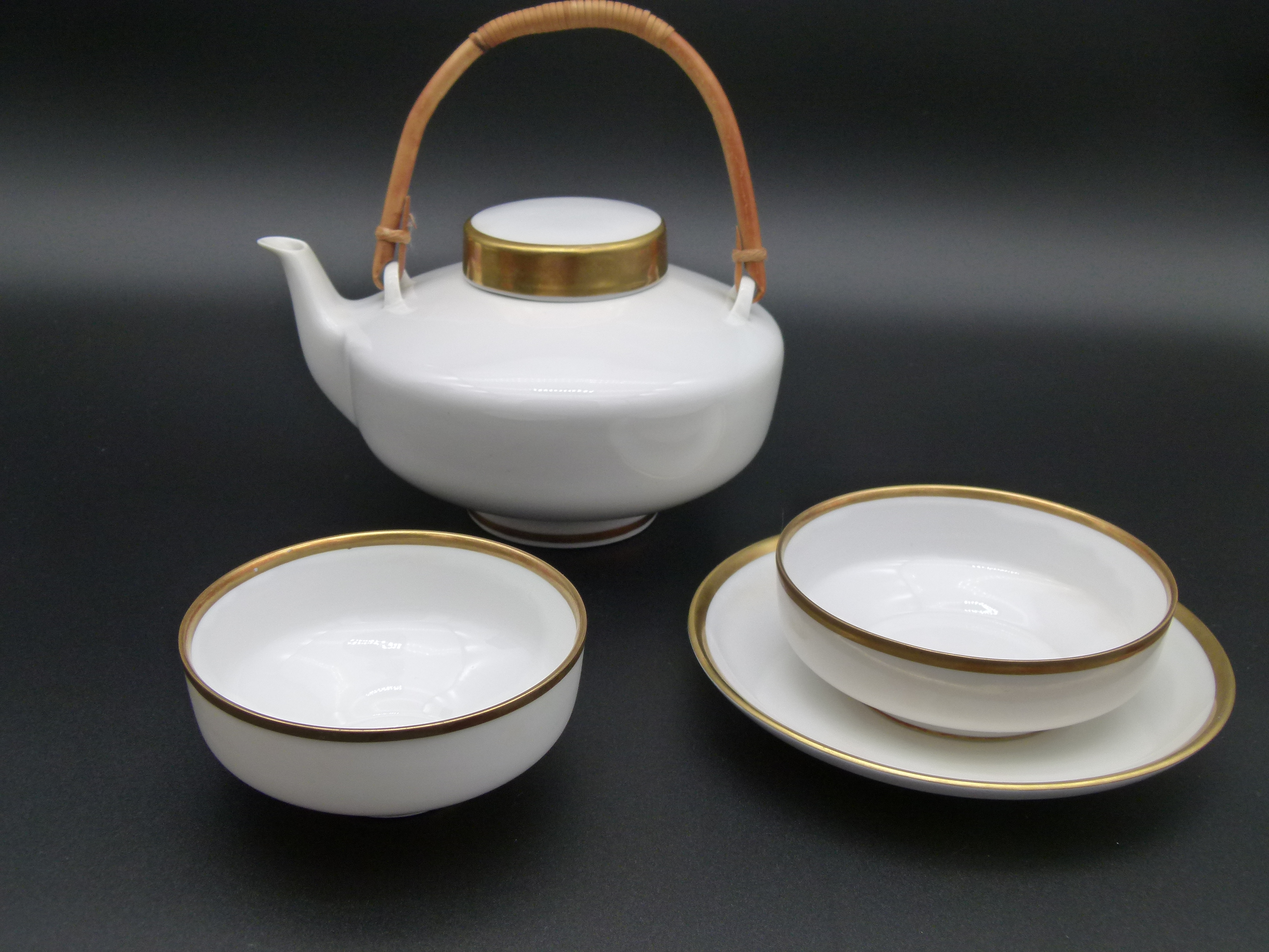 Teeservice Exquisit Designer Peter Smalun Weimar 