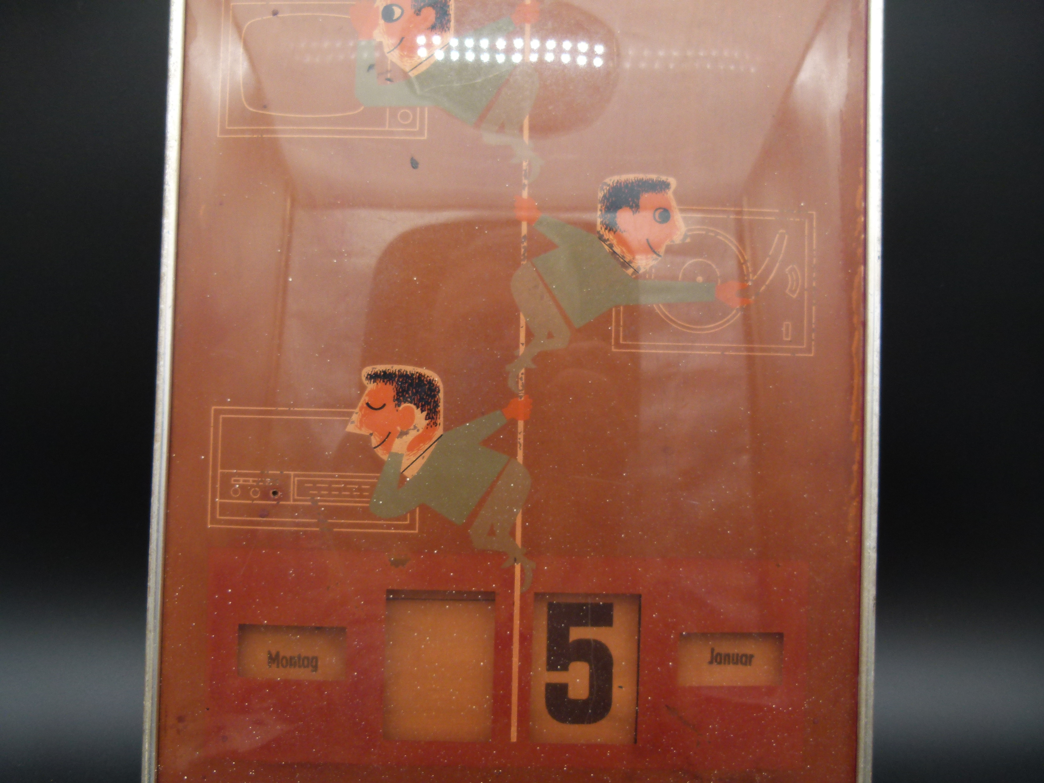 RFT Radio Television Dauerkalender Raritaet Werbung