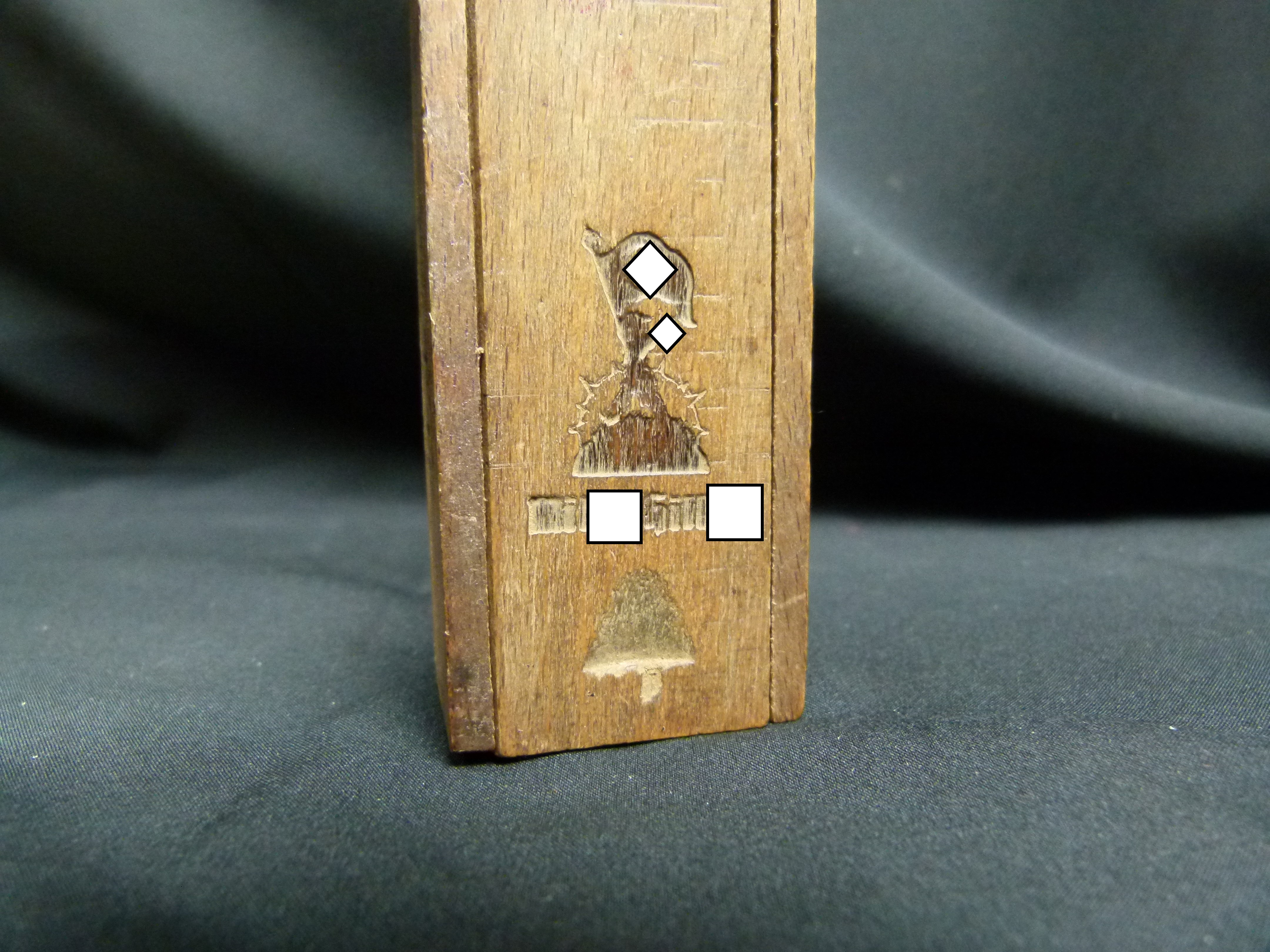 Federkästchen HJ mit Fahne und Spruch Mit Hitler