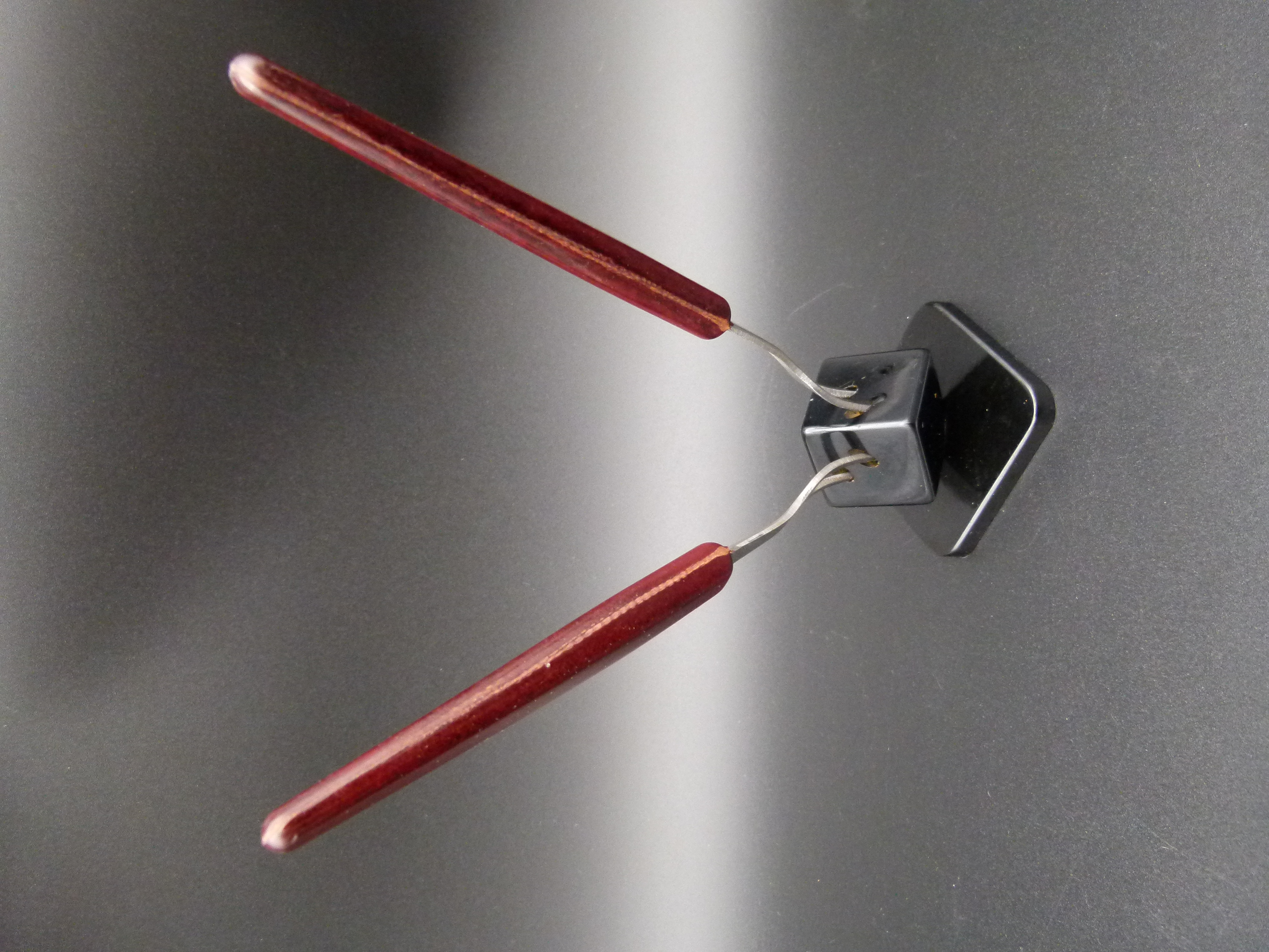 DDR Catalin Wuerfel Gabelhalter Design Kunstharz