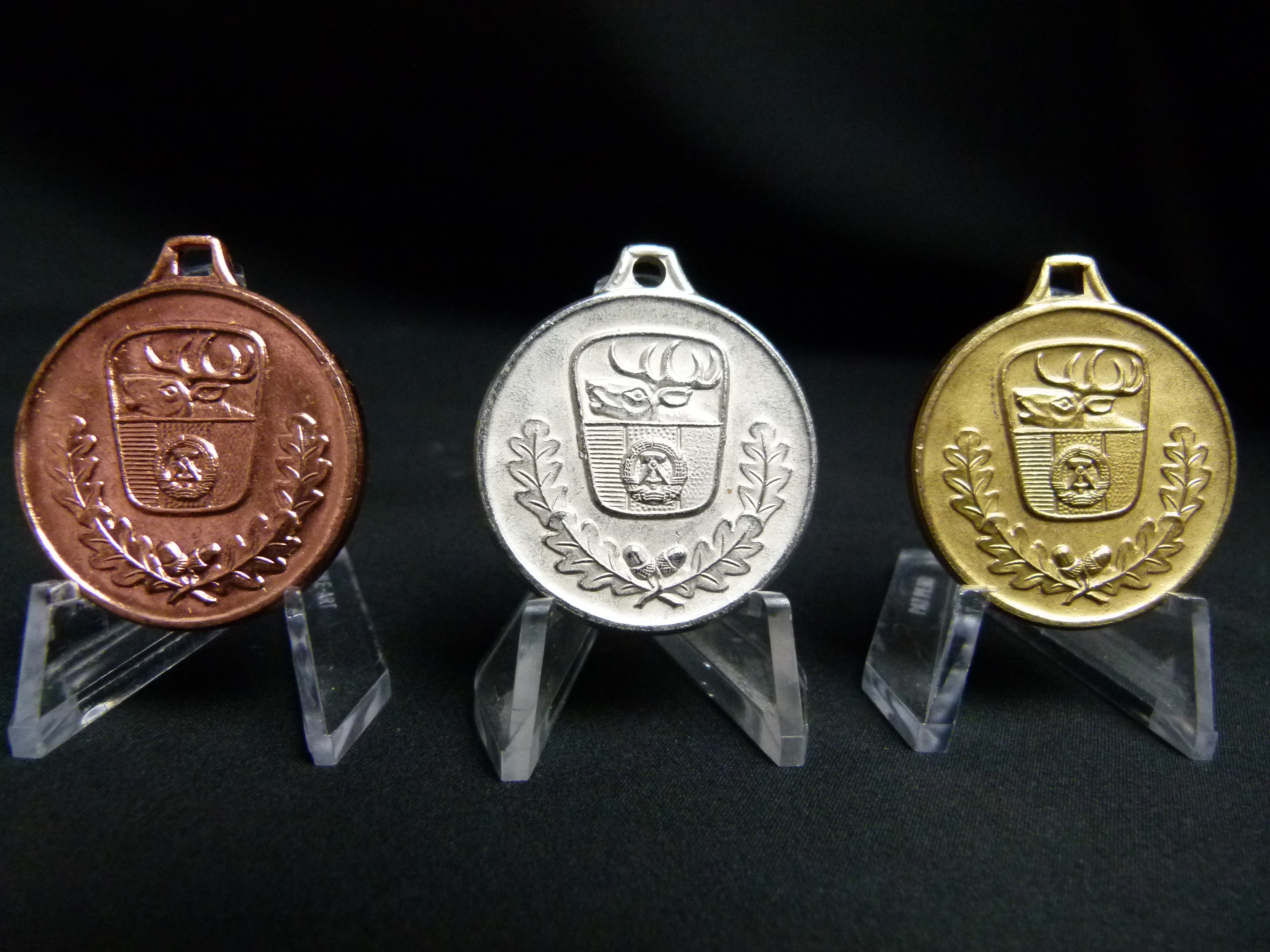 Jagdgebrauchshunde Auszeichnung 3 Stufen DDR 