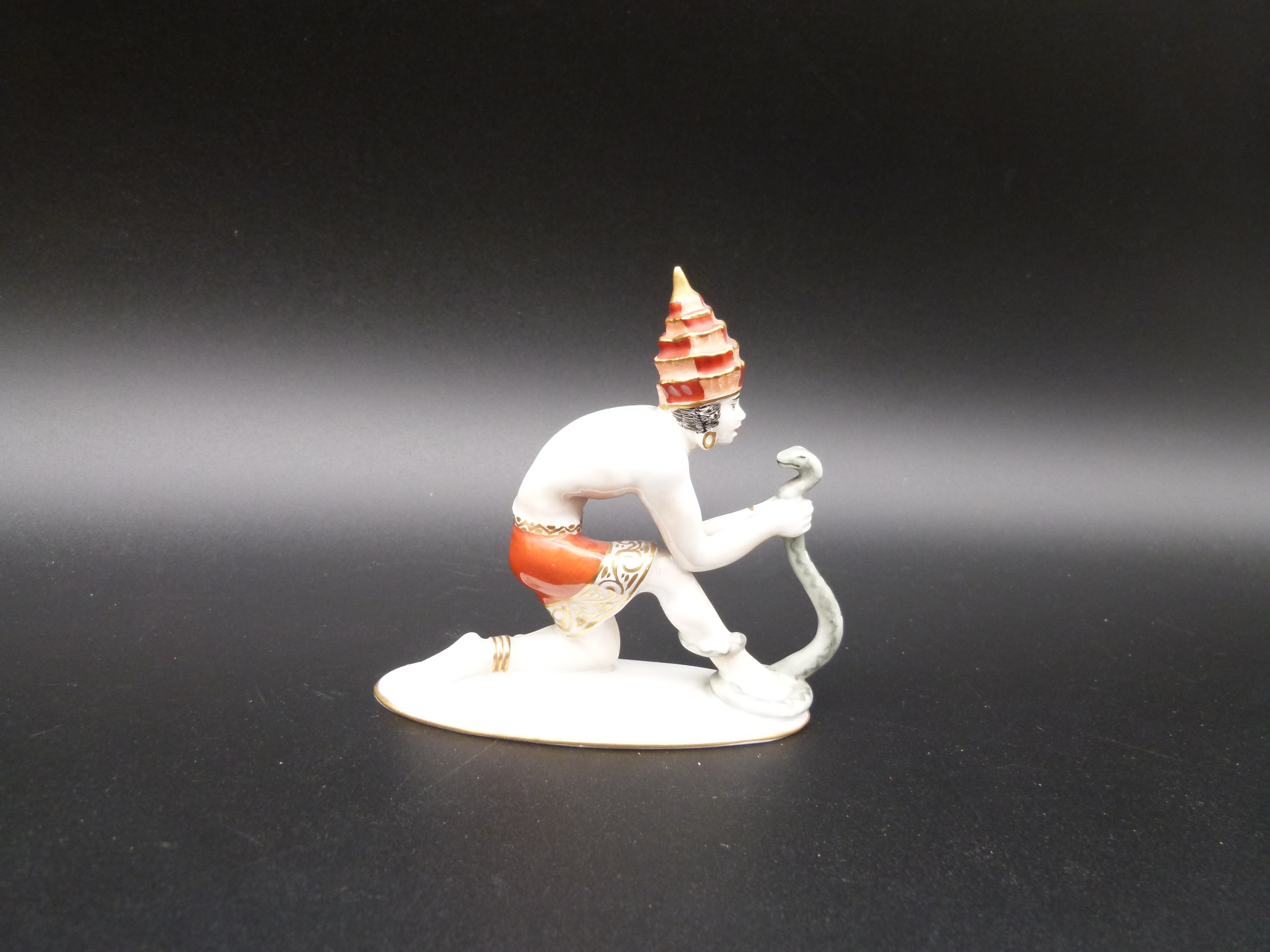 Rosenthal Figur Miniatur Indischer Gaukler Otto Koch