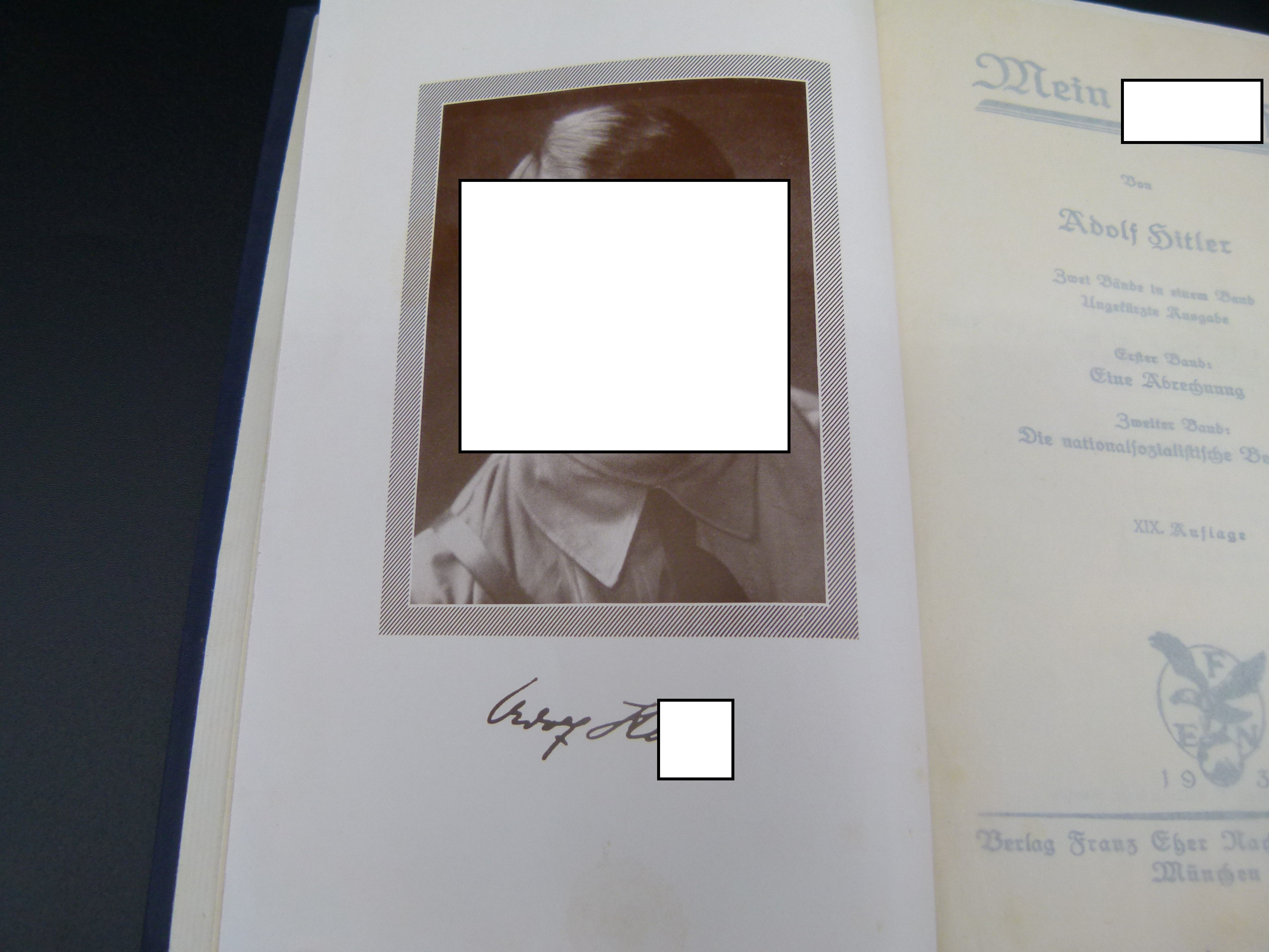 Adolf Hitler Mein Kampf Volksausgabe 1933