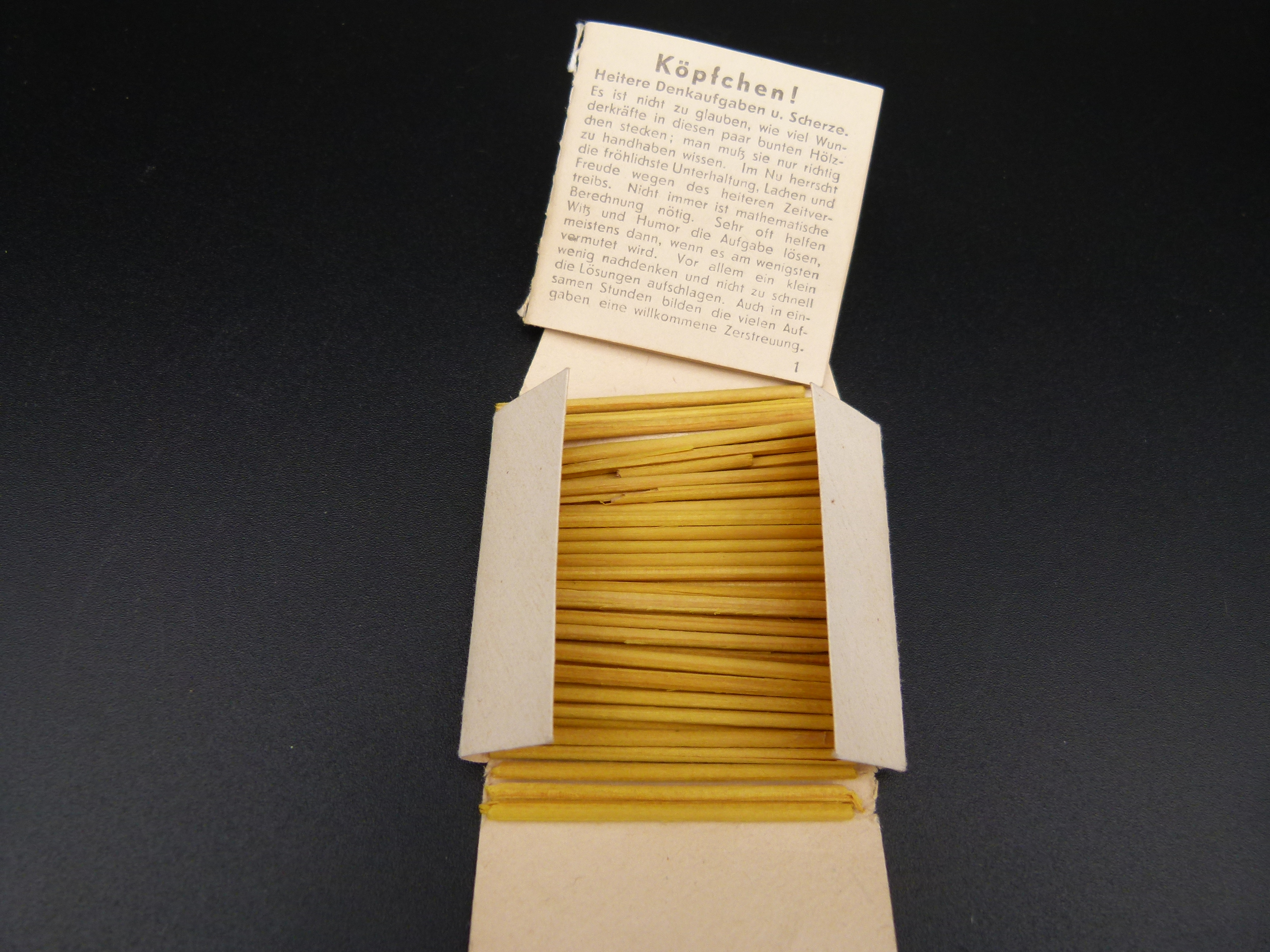 Wehrmacht Geschicklichkeitsspiel Koepfchen